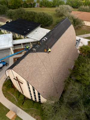 Multi-Surface Roof Replacement for Local Church in Cocoa Beach, Florida