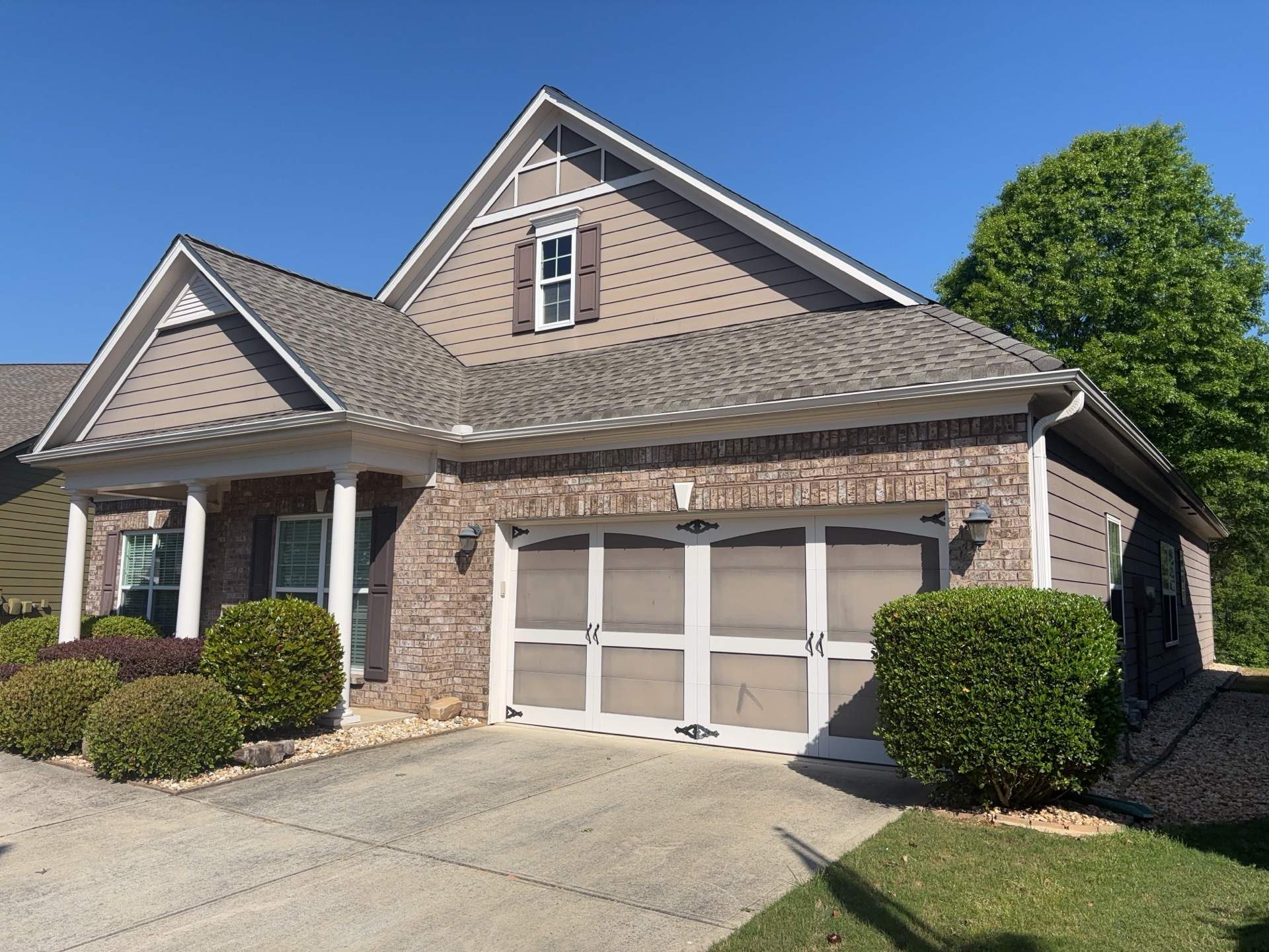 Acworth, GA Exterior Painting using Sherwin Williams SuperPaint by Nelson Exteriors