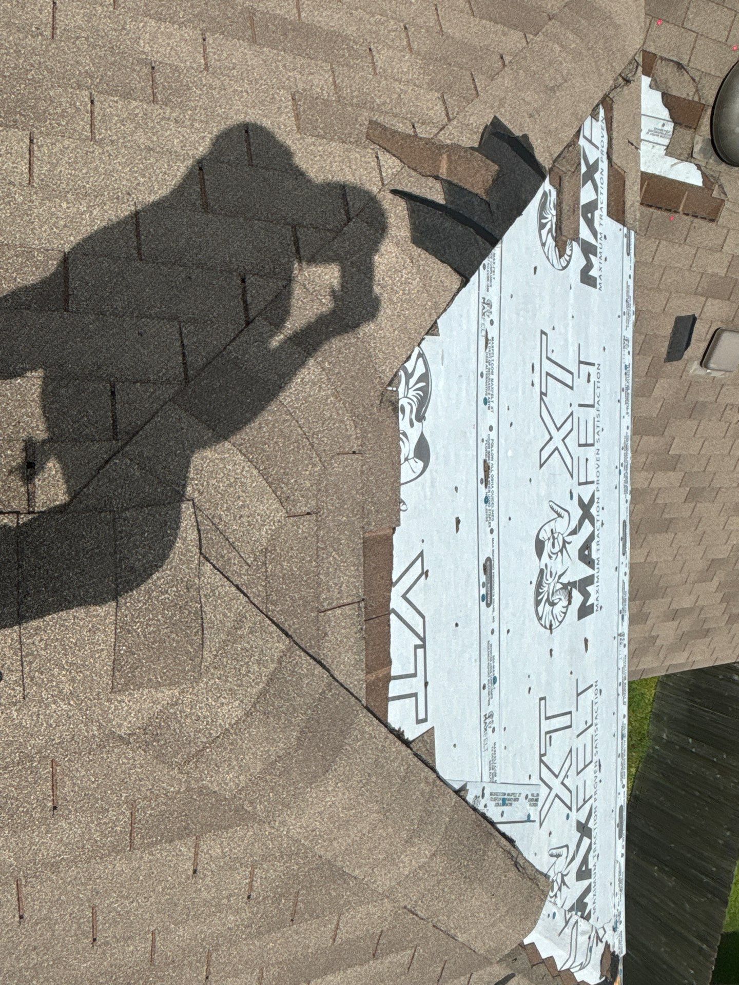 Residential Roofing Repair using Owen's Corning Duration (Lifetime) Shingles by Roof Repair Company