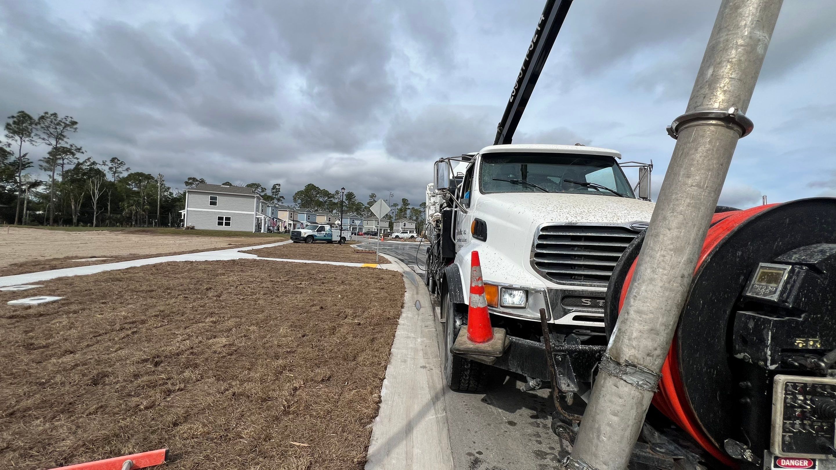 New Community Stormwater System Catch Basin Cleaning by Don Mar, Inc. Storm Water Solutions