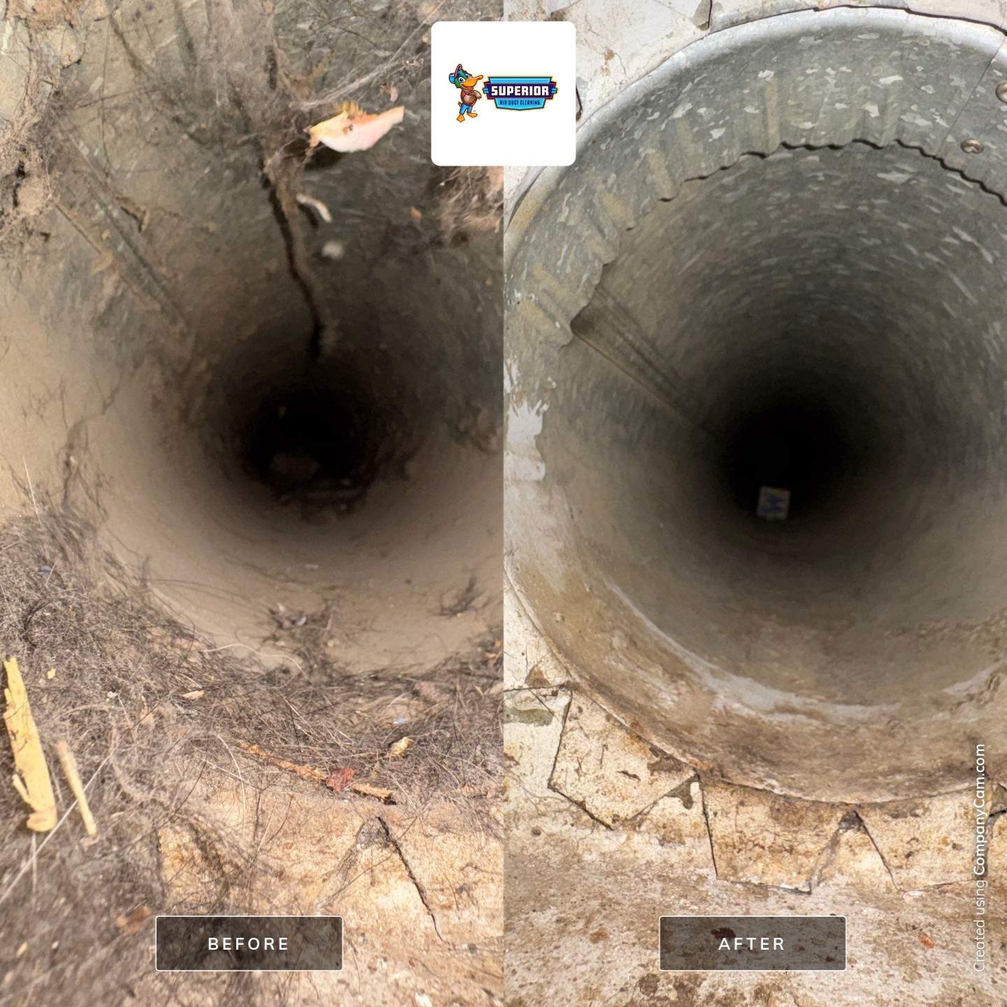 Air Duct Cleaning With a Vacuum Truck in Enon Valley, PA by Superior Air Duct Cleaning