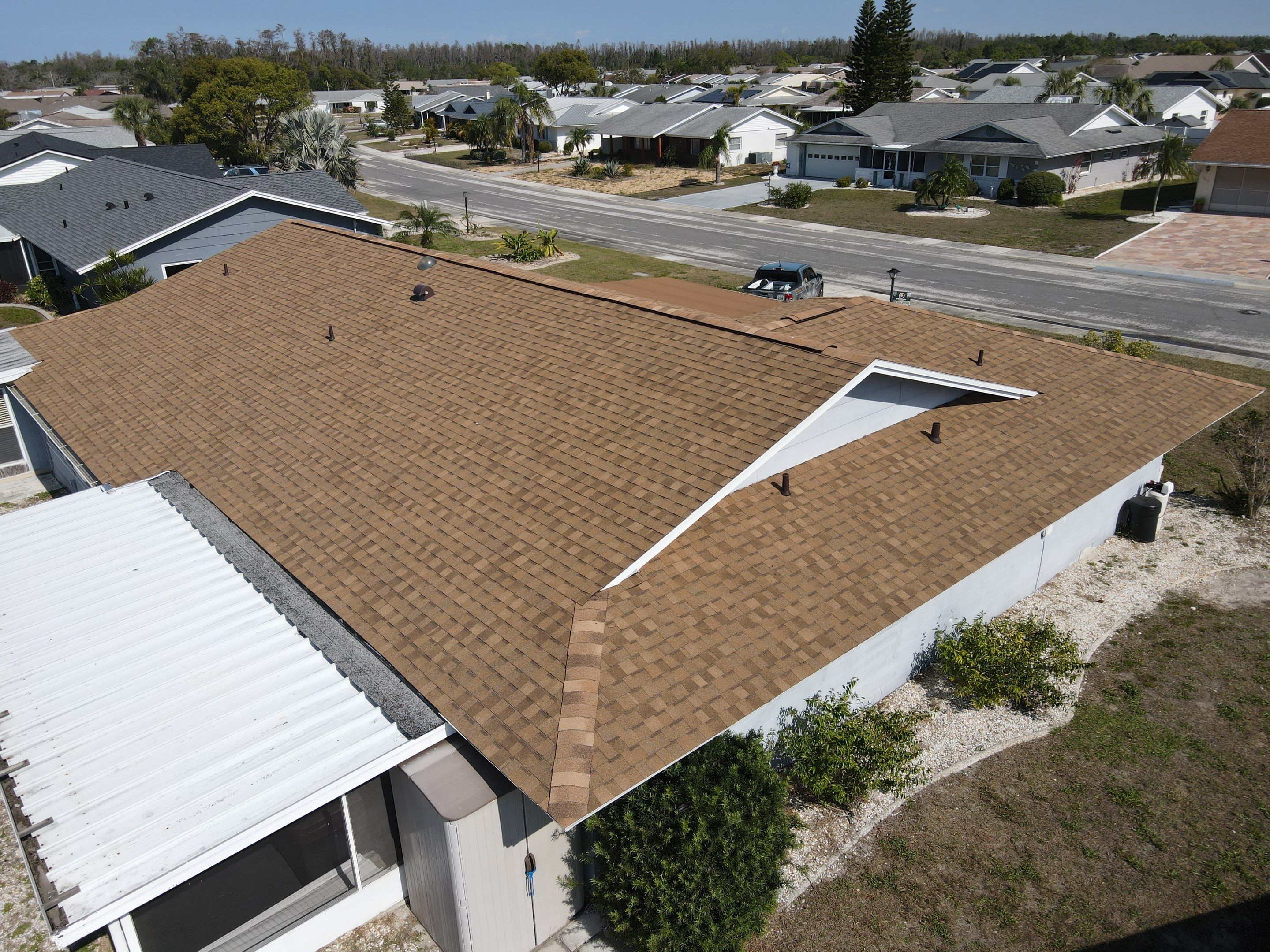 Roof Replacement in Sun City Center FL. by Steadfast Roofing 