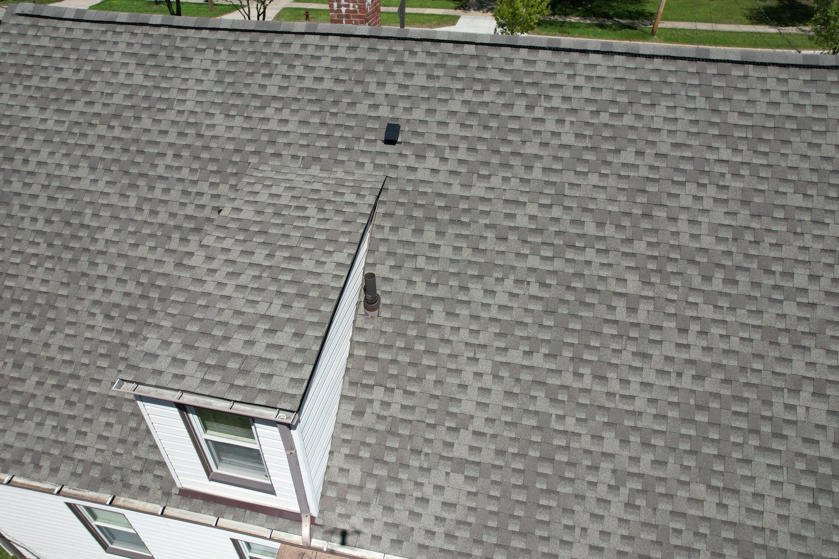 Residential Roof Replacement using GAF Timberline HDZ Weathered Wood by Atlas Roofing & Restoration
