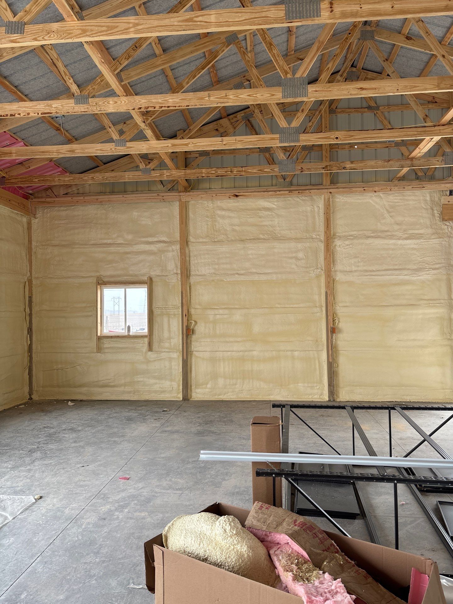 40'x40'x12' Garage by The Barn Builders 