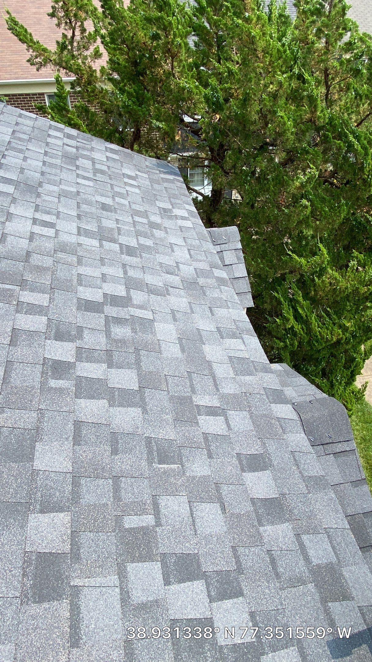 Reston: CertainTeed Landmark Pro Architectural Shingles in Max Def Moire Black by RM Banning, Inc.