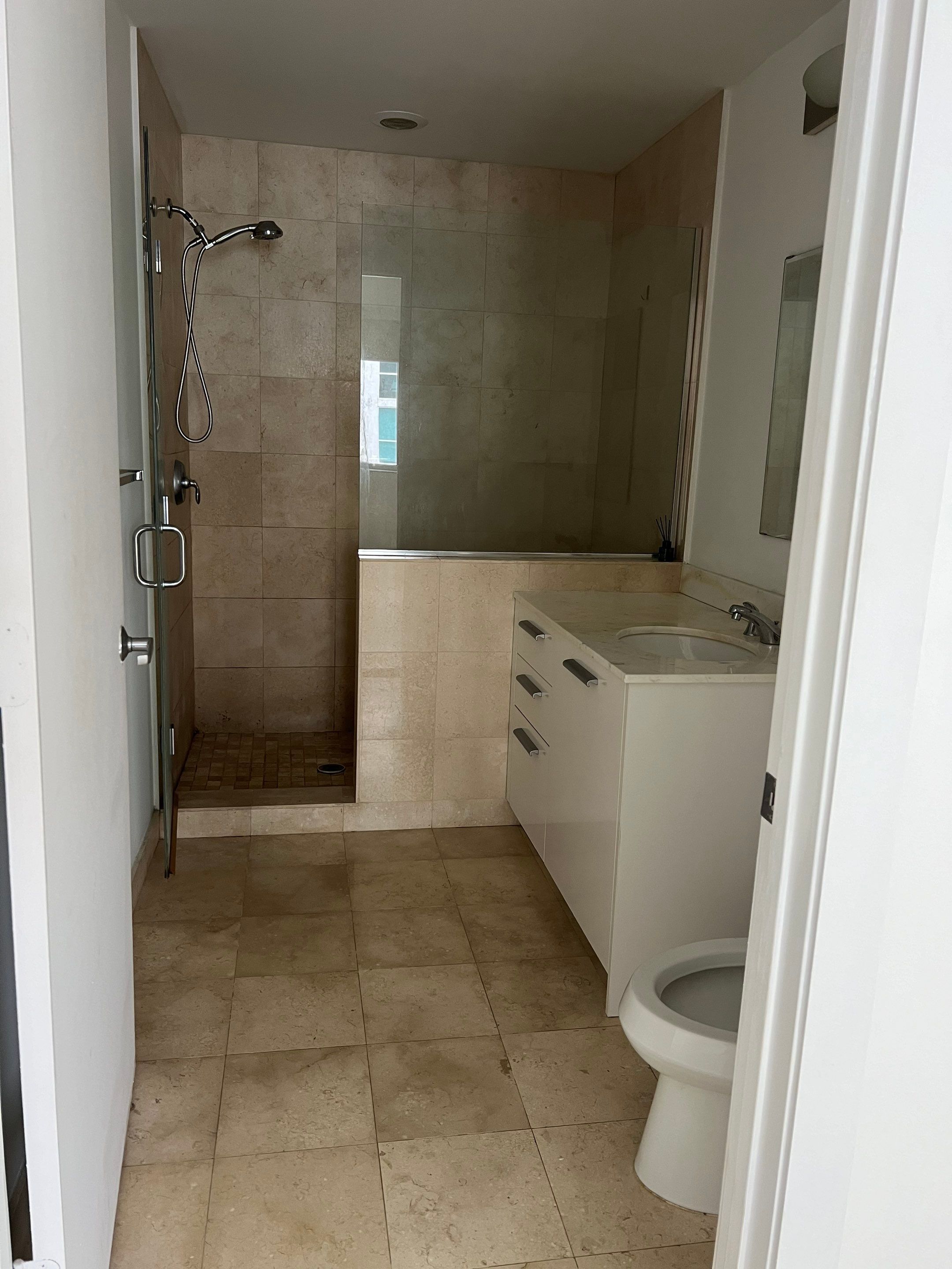 Bathroom and Flooring Renovation by The Goat Contractor ( Giampri Corp)