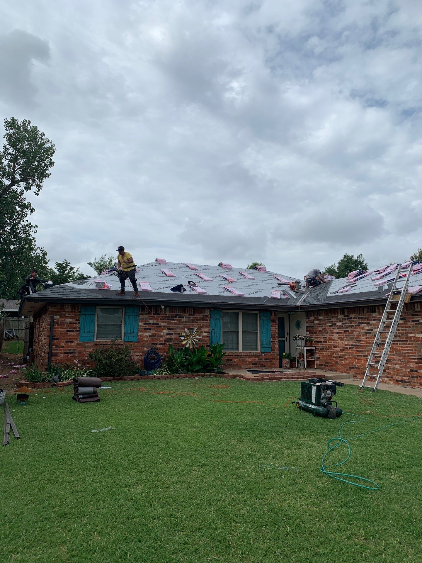Residential Roofing Installation using Owens Corning by Castillo Roofing