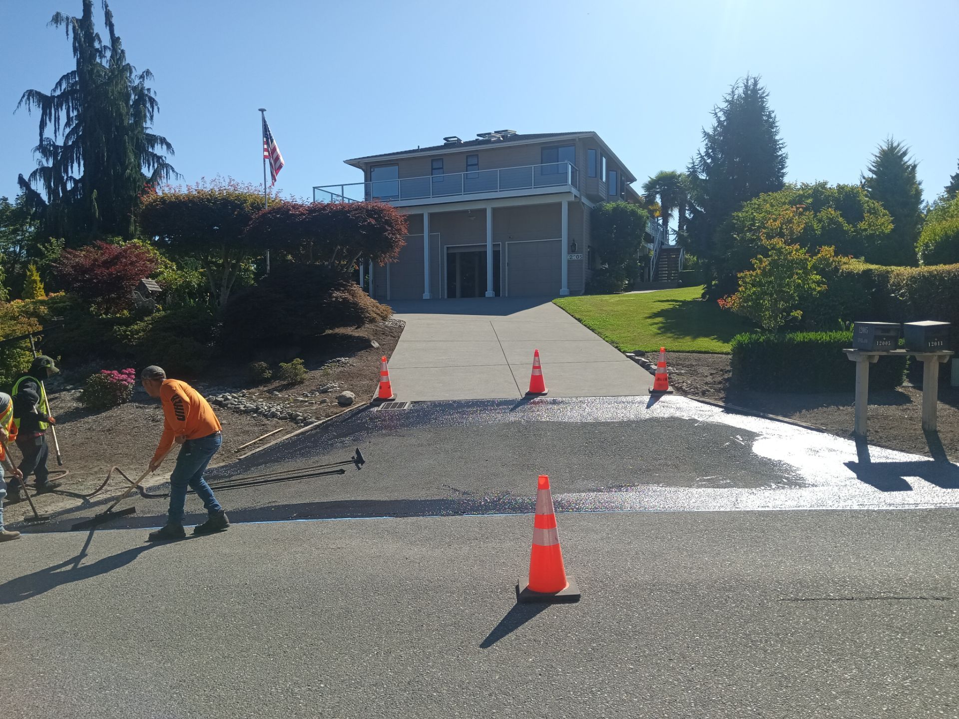 Concrete Driveway Repair | Edmonds  by Jireh Asphalt & Concrete Inc 