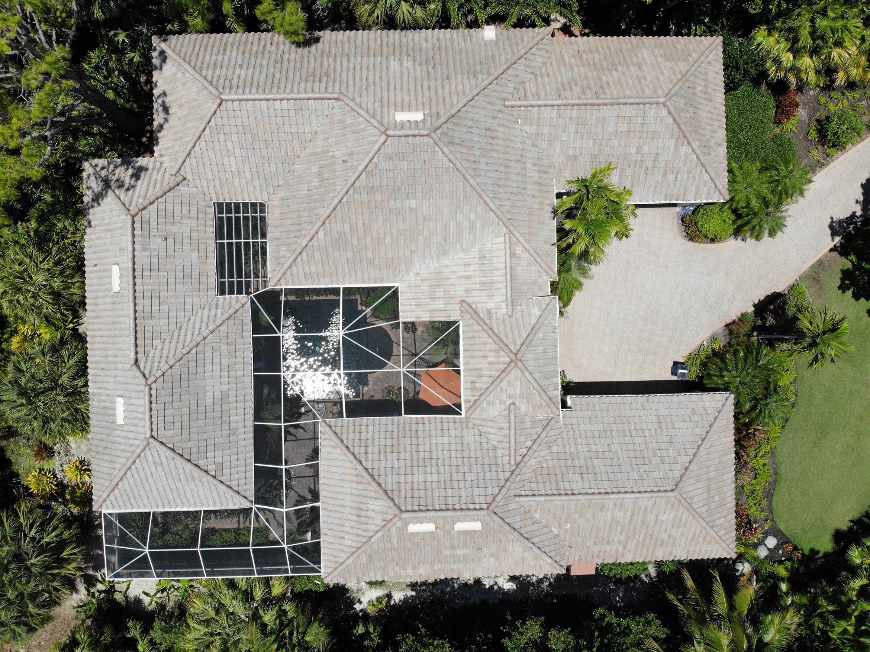 Residential Roofing Installation using Eagle Concrete Tile in Bonita Springs by International Roofing