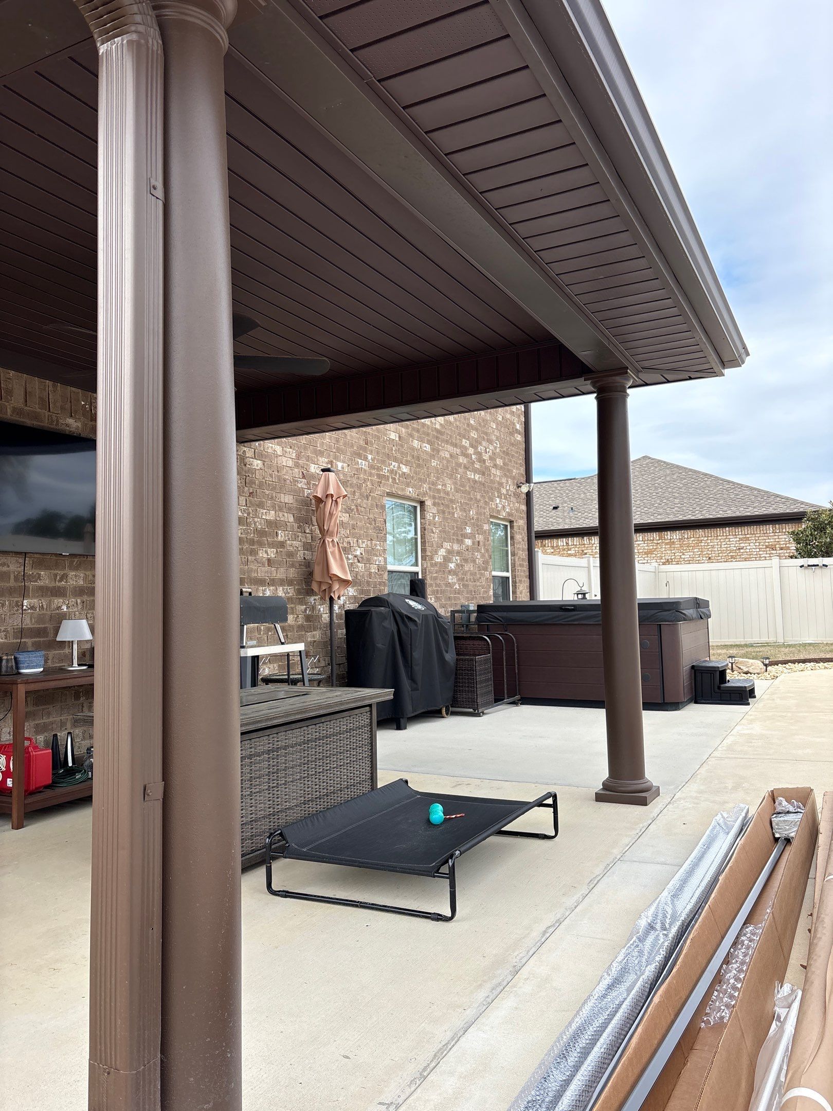 Patio Shades in New Hope by Blinds and Borders