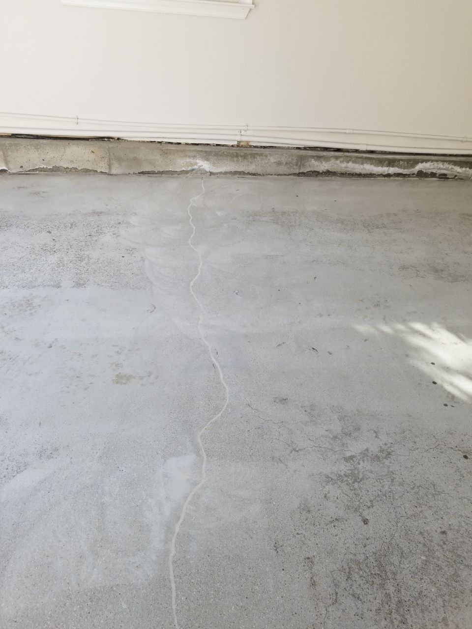 Garage Floor in Domino by Spectrum Painting, LLC