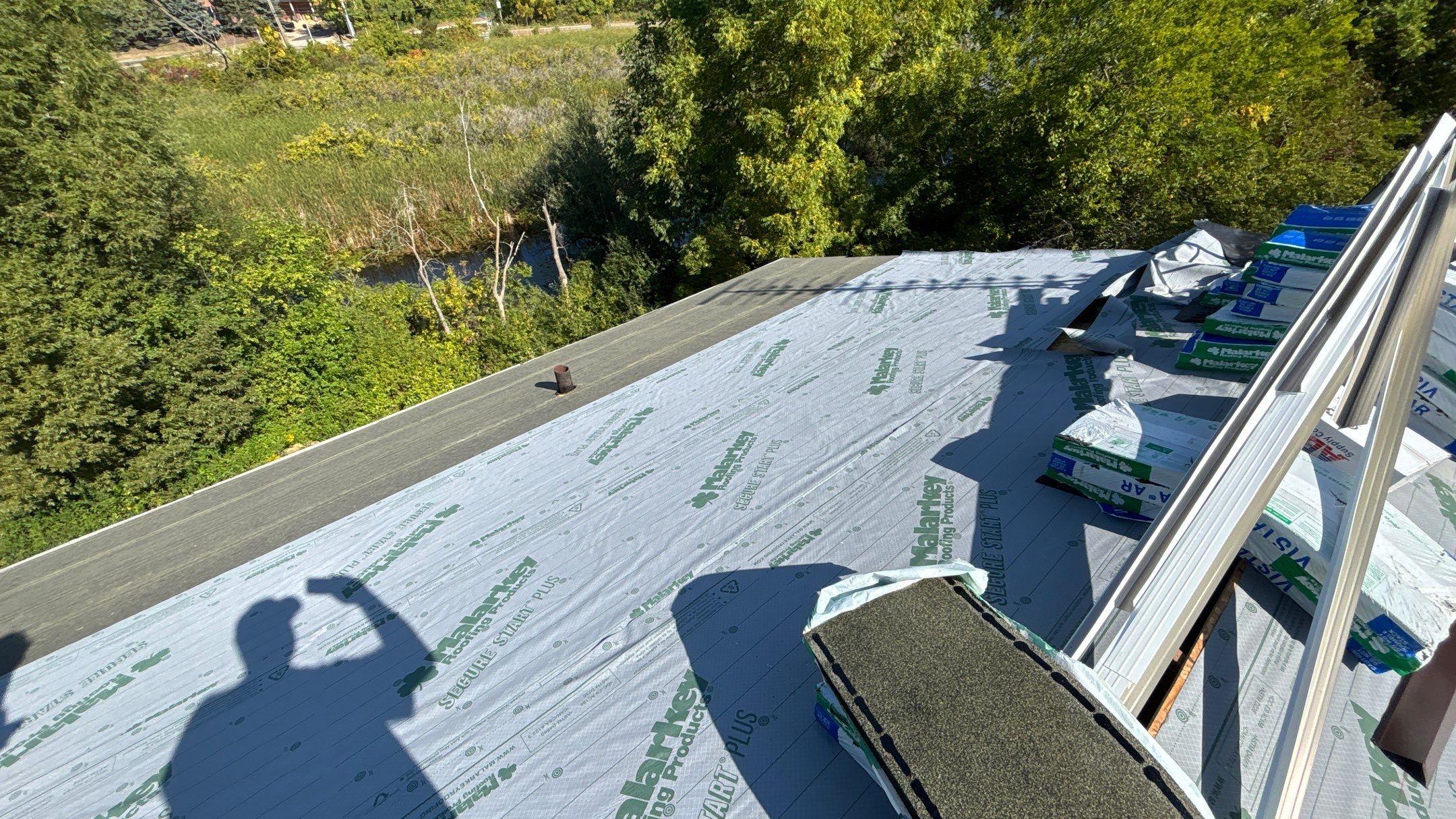 Roof Replacement using Malarkey Black Oak by 180 Contractors