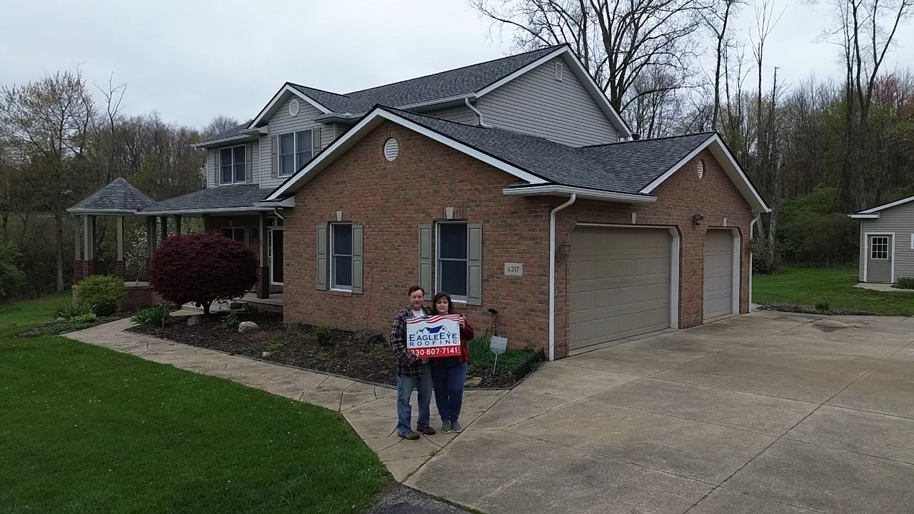 Atlas Pinnacle, Color, Coastal Granite, Drip Edge, Birch White by Eagle Eye Roofing