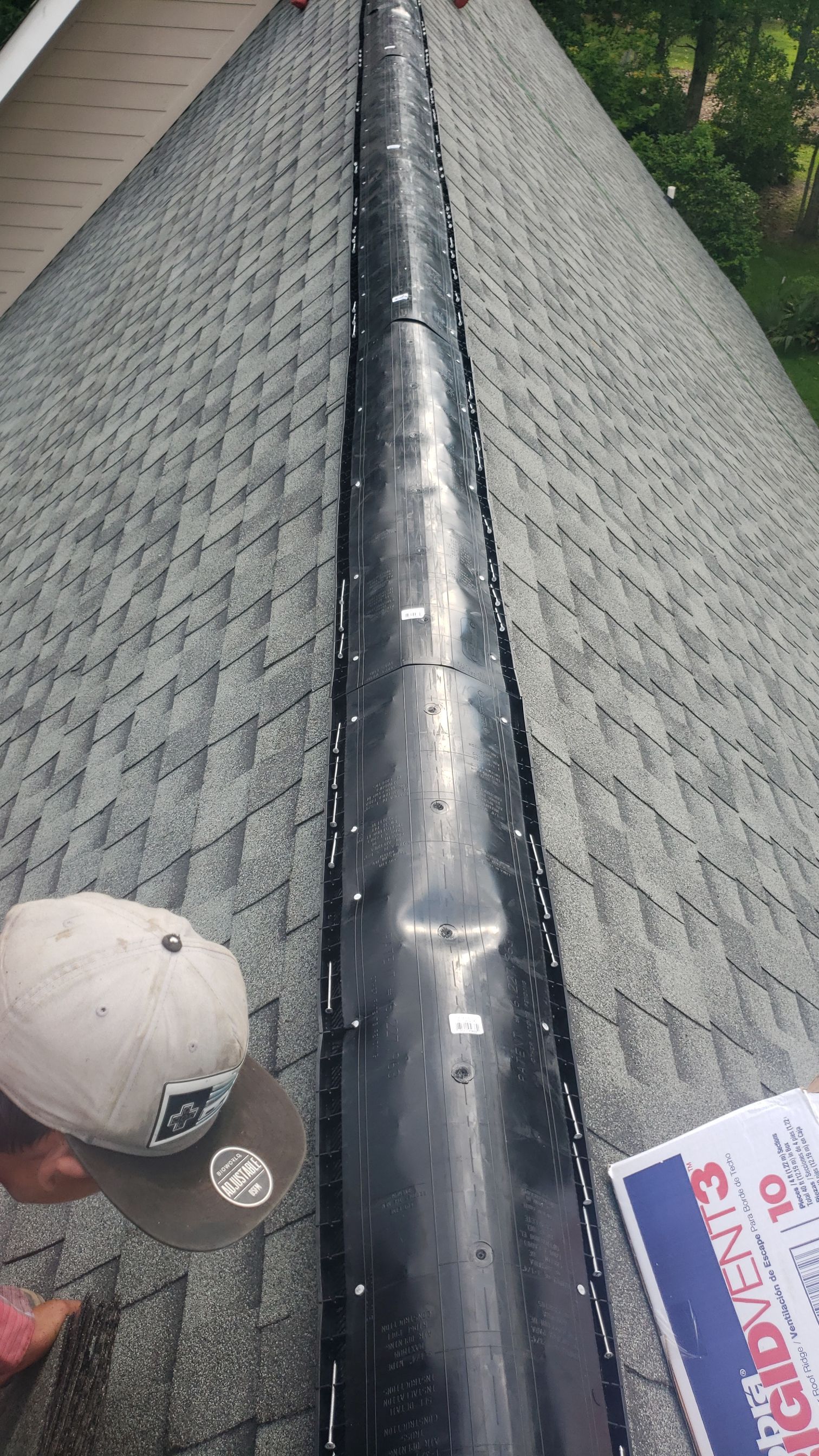 Residential Roofing Installation using Roof Replacement by American Roofing & Construction LLC