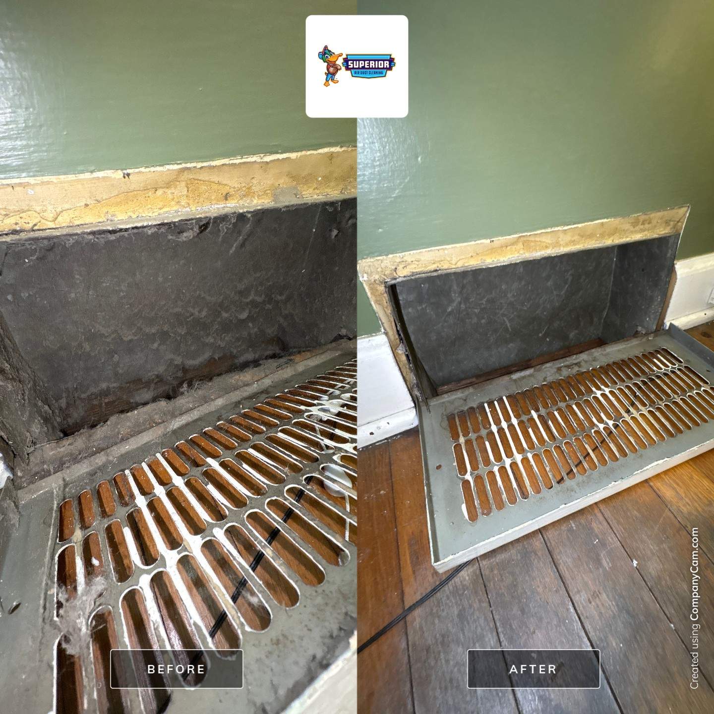 Air Duct Cleaning With a Vacuum Truck in Boardman, OH by Superior Air Duct Cleaning