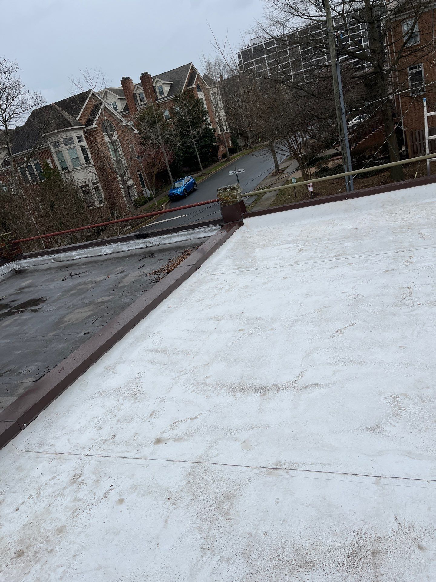 Arlington Flat TPO Roof Installation by RM Banning, Inc.