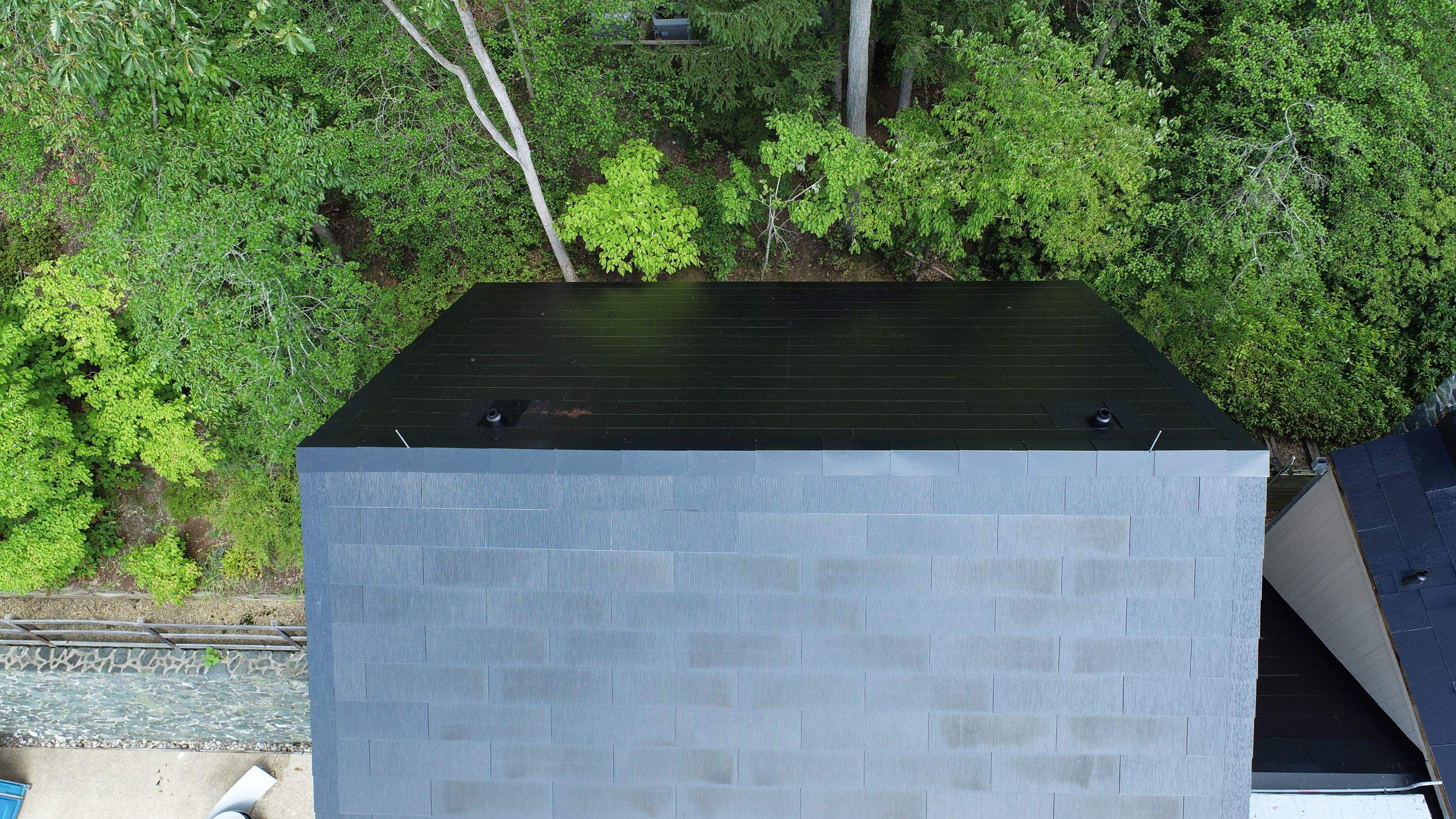 Tesla Solar Roof install Severn River by American Home Contractors