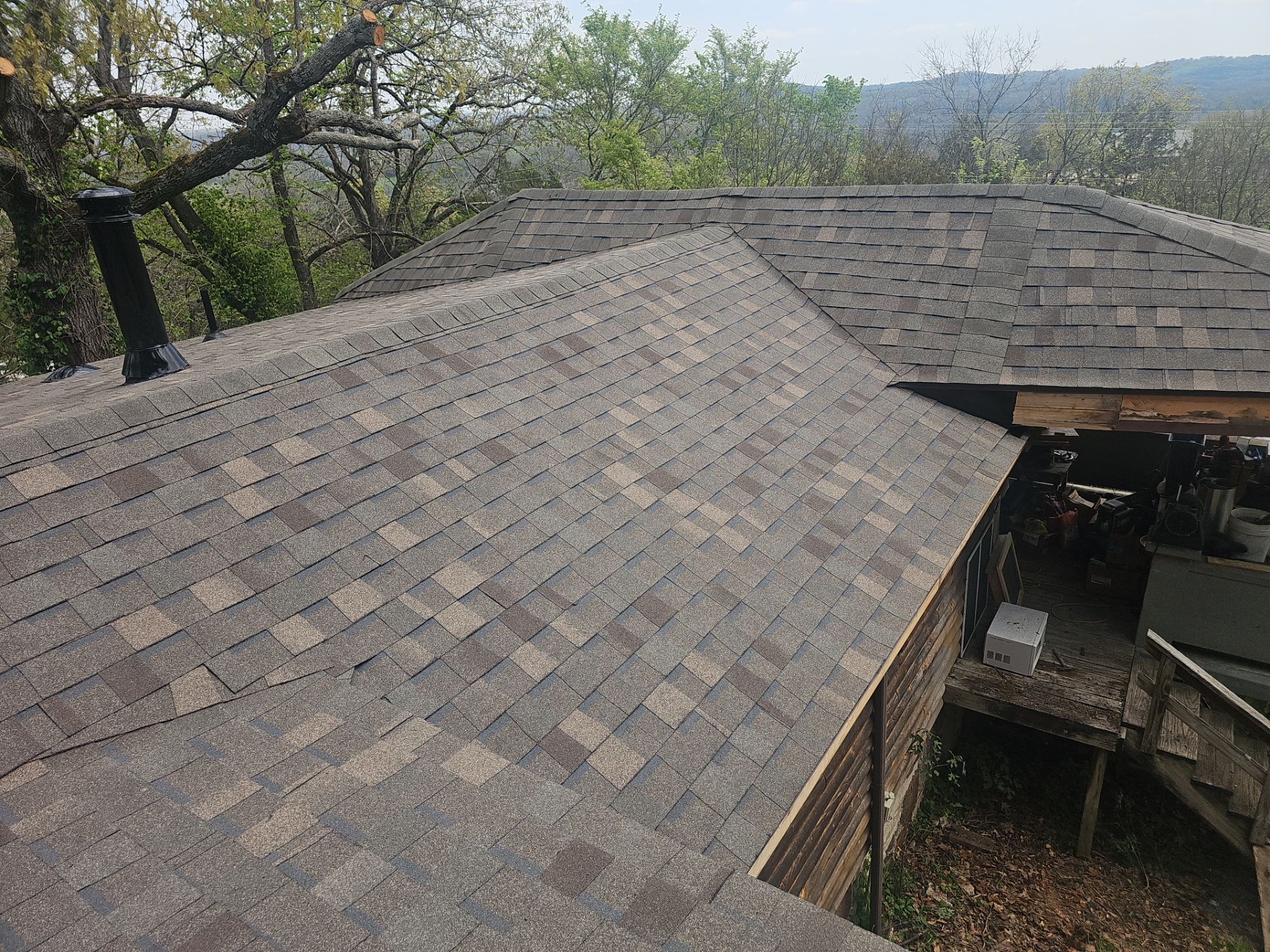 Residential Roof + Gutters & Downspouts Install  by Titan Commercial & Residential Roofing 