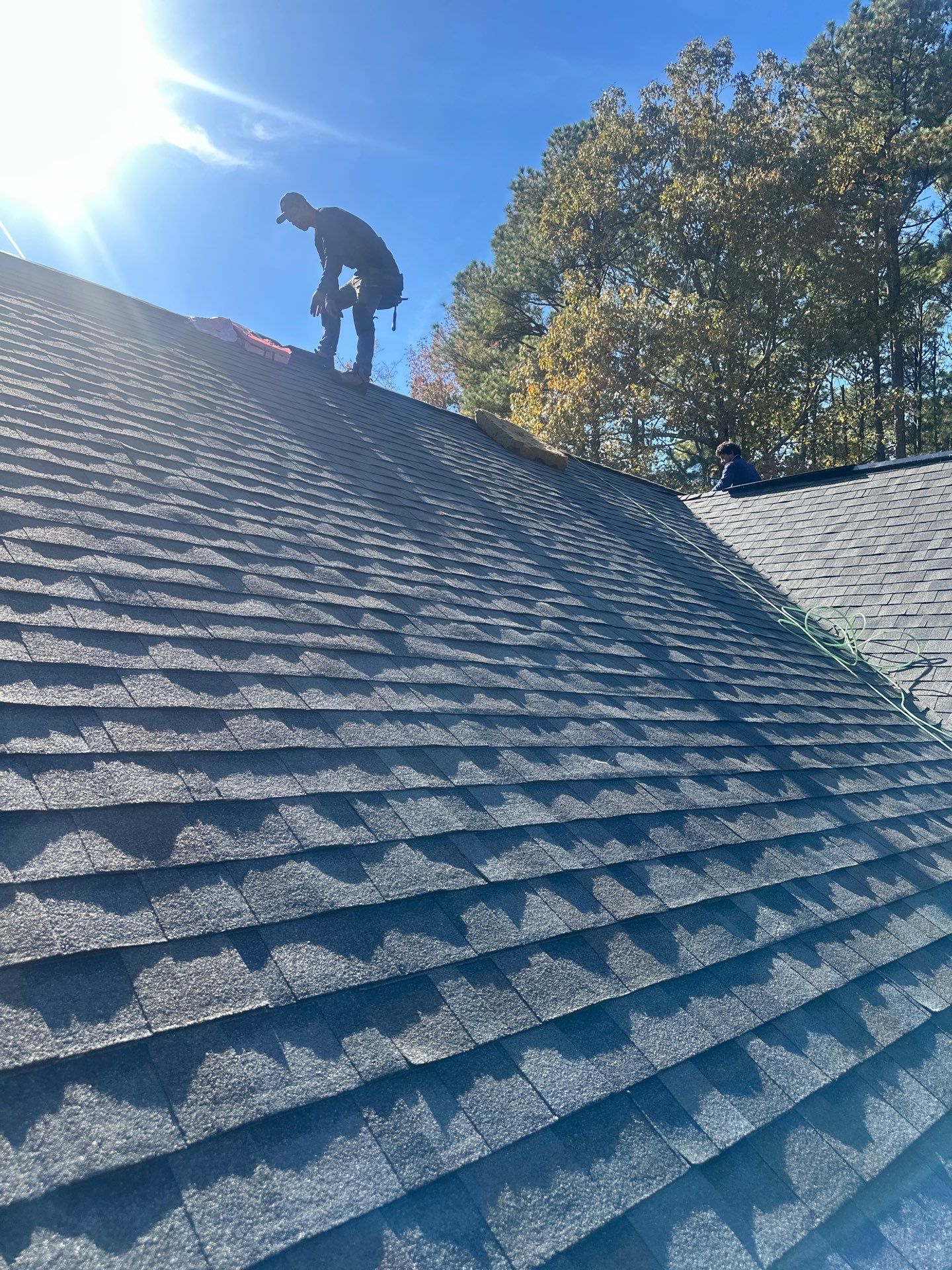 Mathews Residential Roof Replacement Using Owens Corning Duration Shingles by Cade Construction