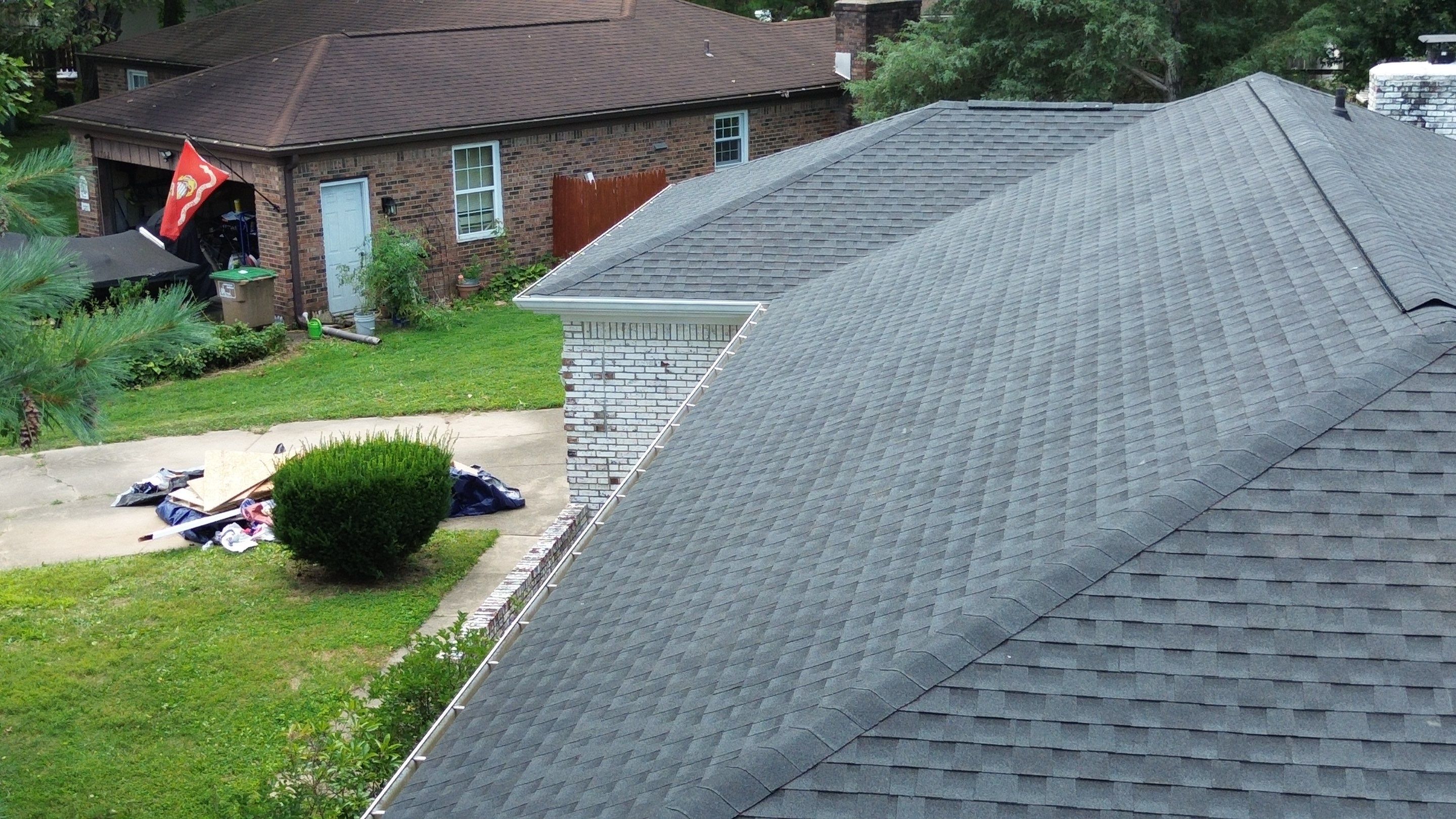 Project in Columbus by Moss Roofing