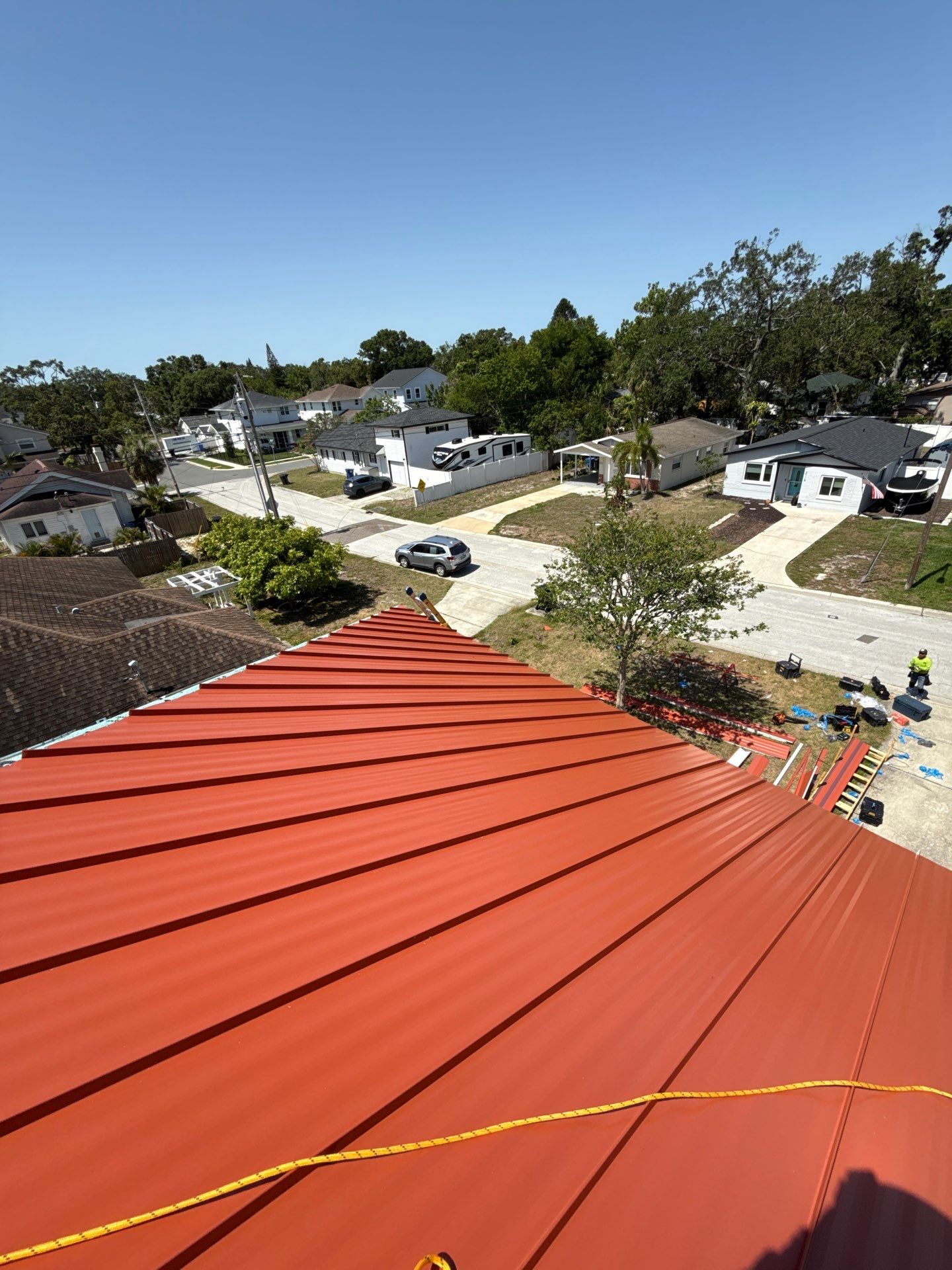 Project in St. Petersburg 33713 by Mitchell Roofing Company LLC 