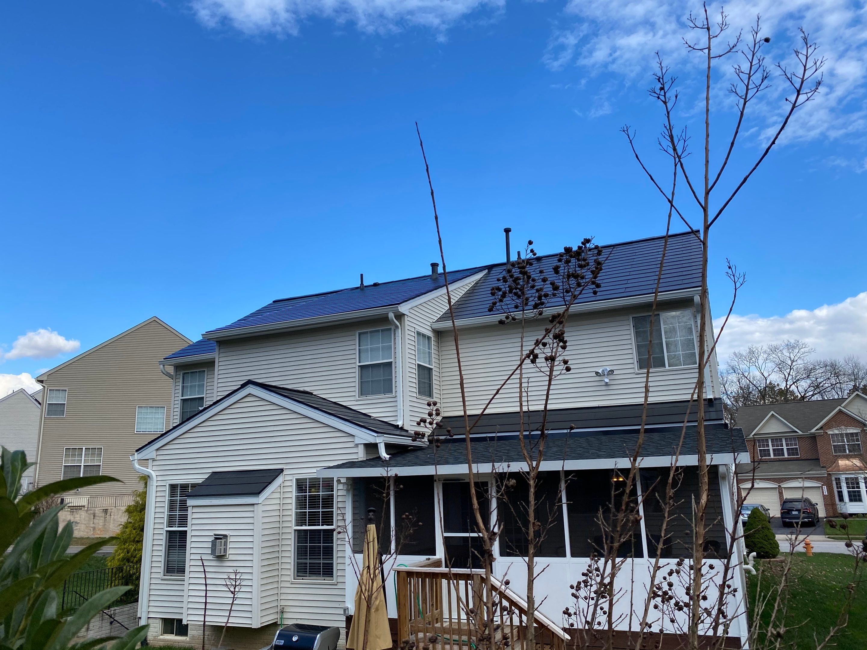 Tesla Solar Roof Installation by American Home Contractors
