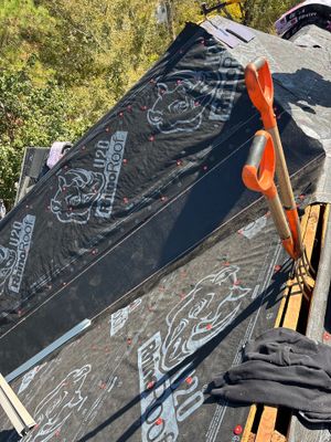 Residential Roofing Installation using Owen's Corning Duration (Lifetime) Shingles