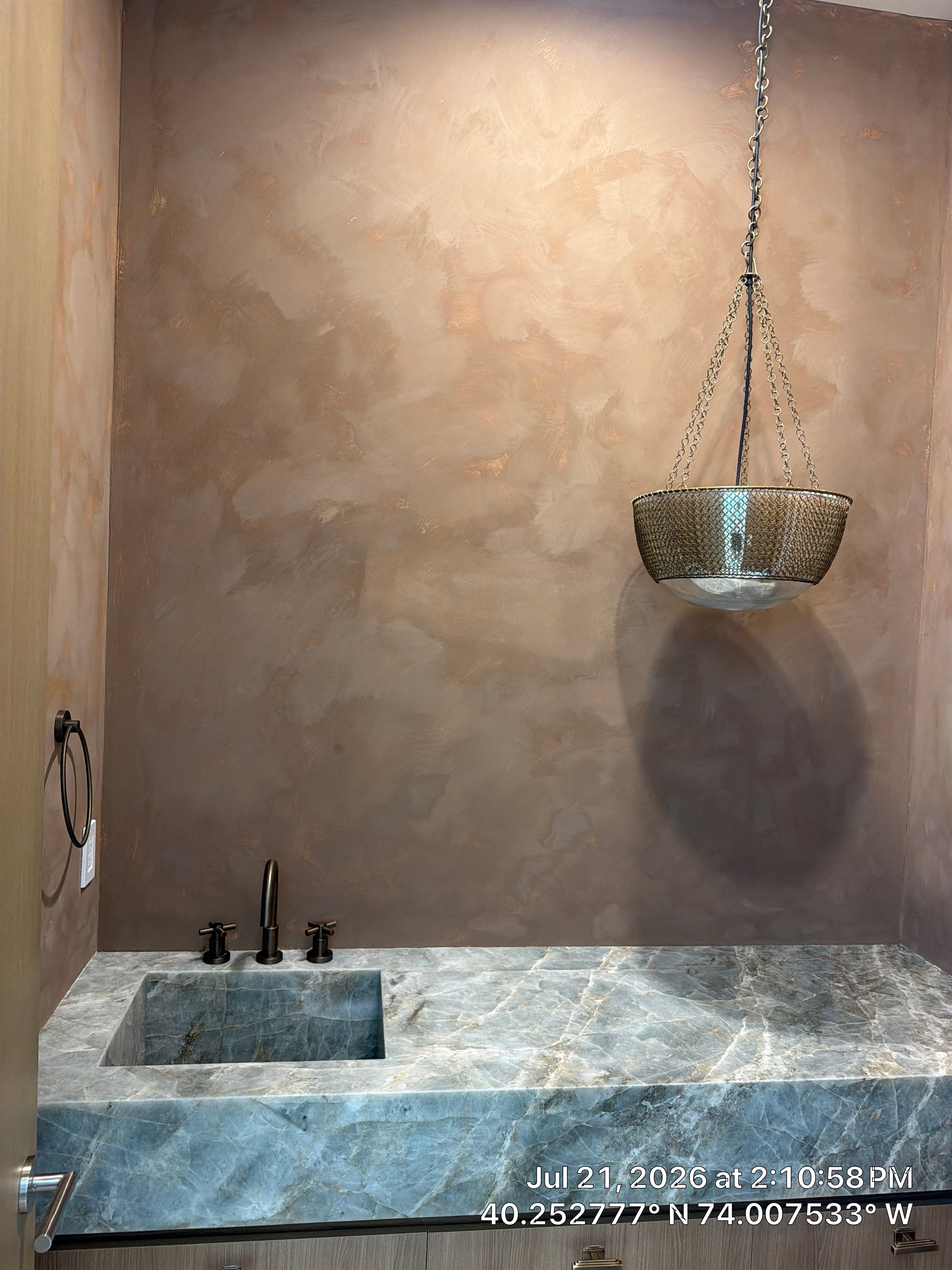 Limewash & Wallpaper Installation by Pure Incs