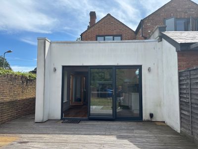 Timber Deck Restoration and Render Cleaning in Send, Surrey by Ges Exterior Cleaning ltd