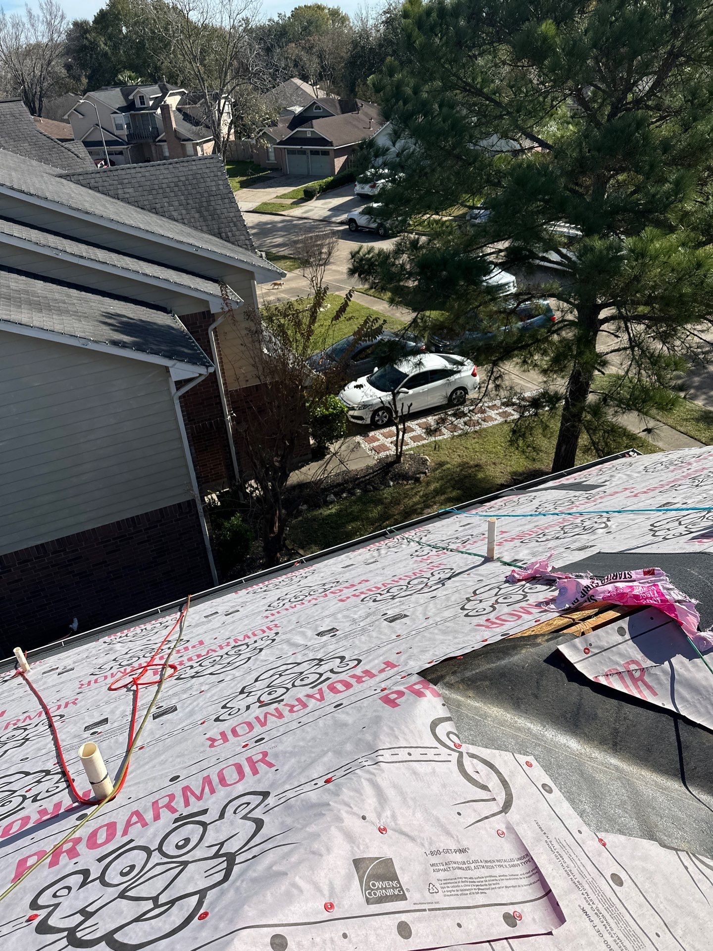 Project in Katy by Motion Roofing