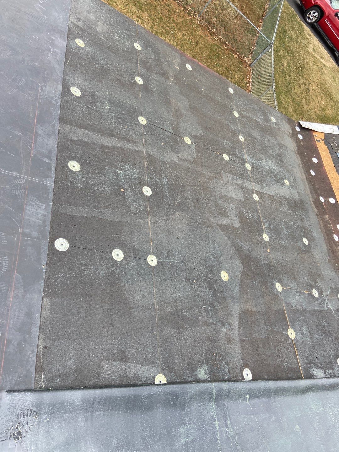 Residential Roofing Repair using EPDM/Rubber by Sensible Home Solutions