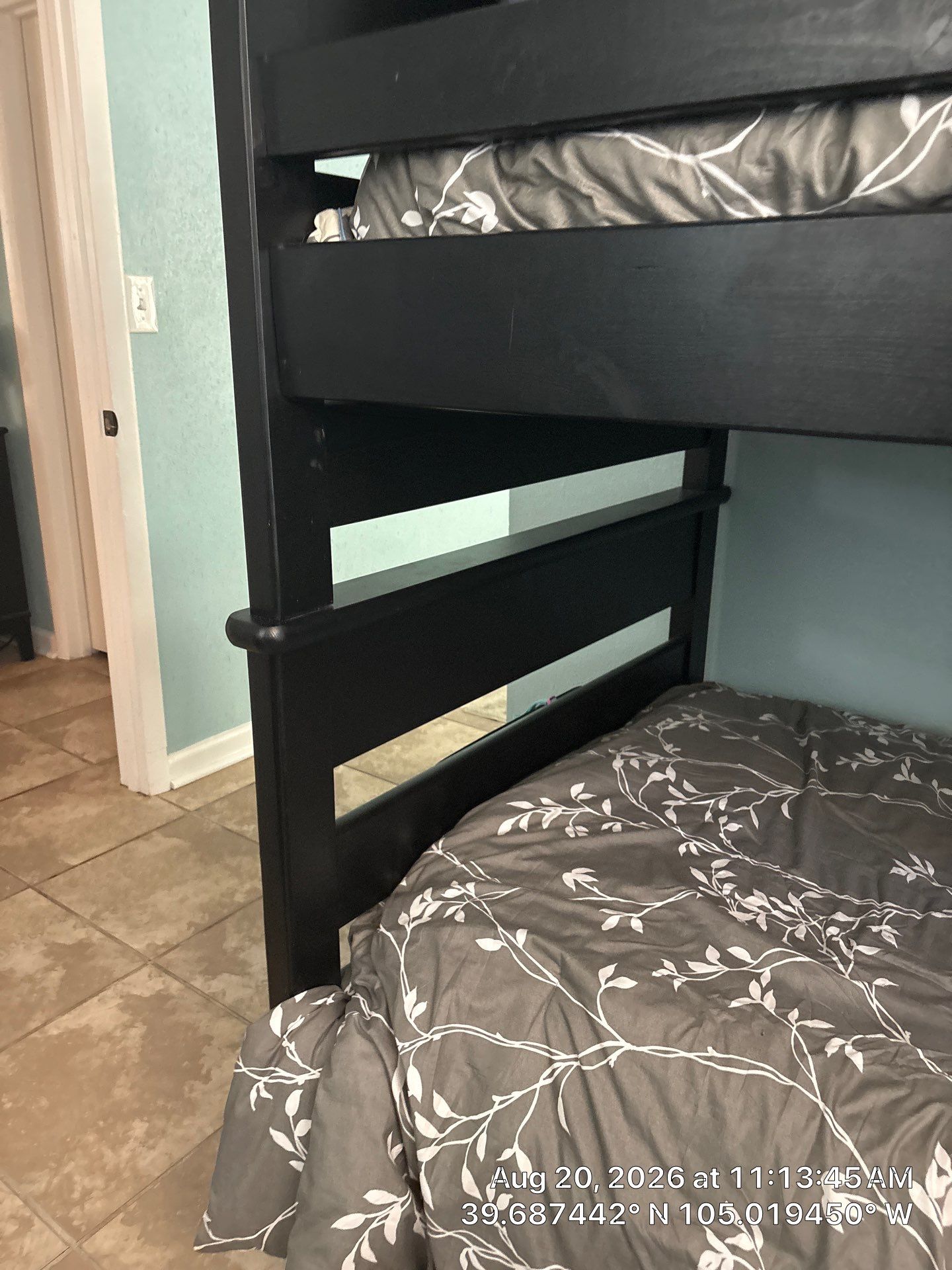 Denver Bedroom Remodel Featuring New Interior Doors and Tile by CompanyCam Sales Demo