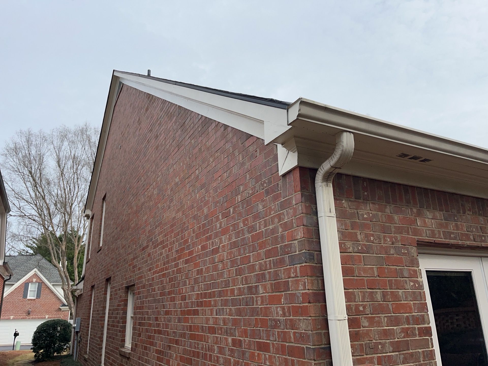 Rotten Wood Replacement, Exterior Paint, and Gutter Replacement by Nelson Exteriors 