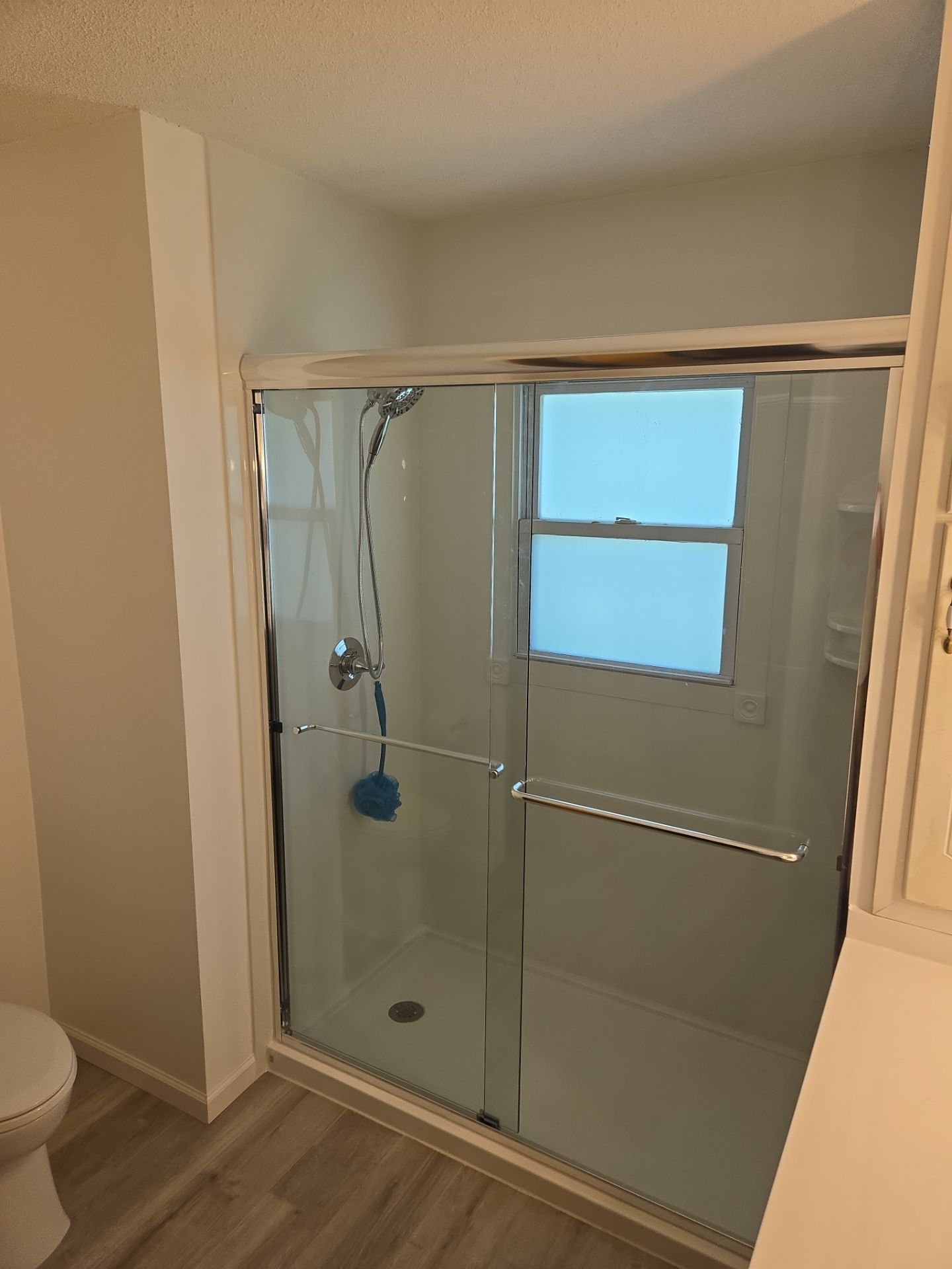 Bathroom Remodel using Shower Door by The Shower Company