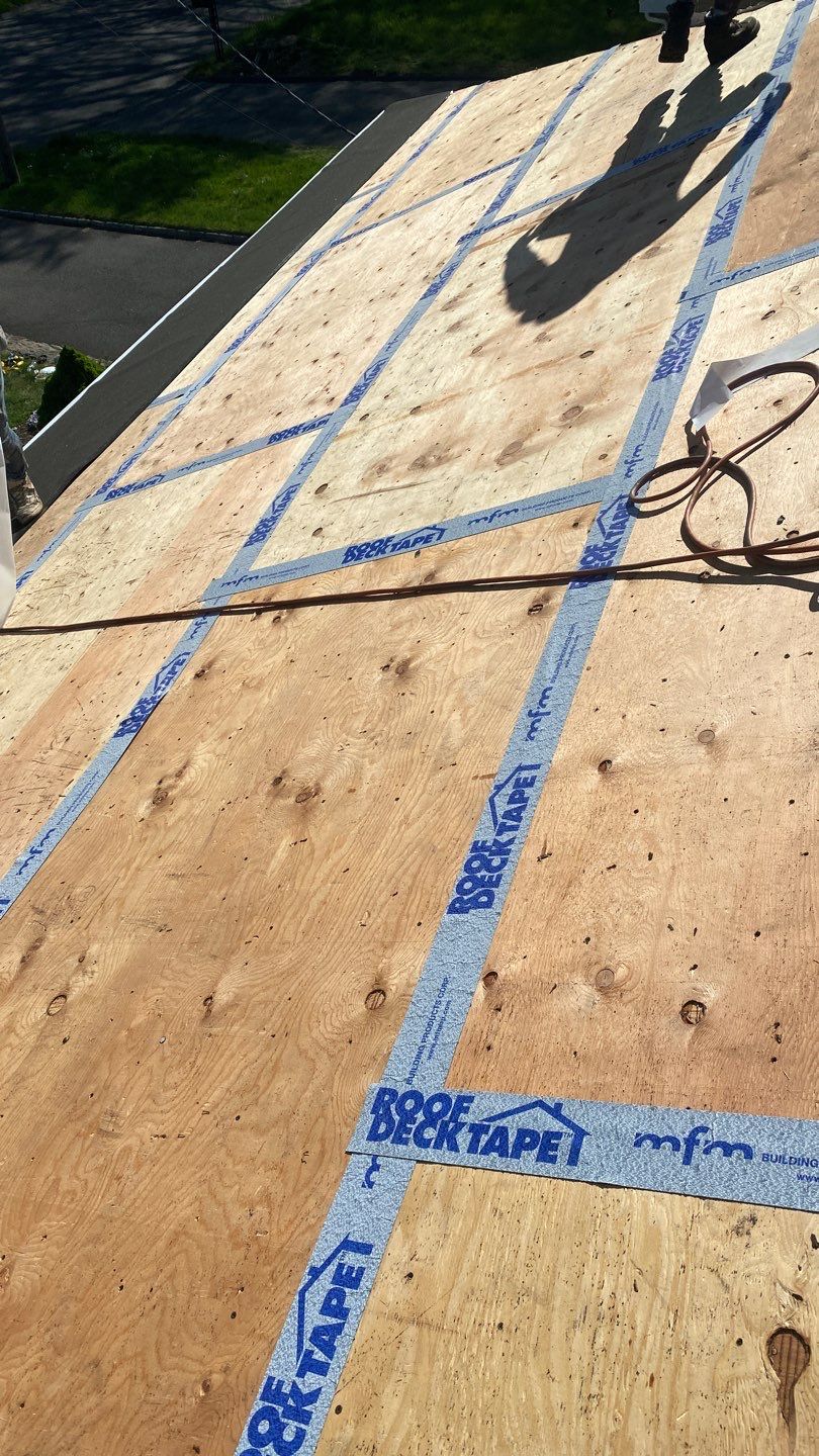 Residential Roofing Installation using Owens Corning Duration Estate Gray by A Plus Exterior