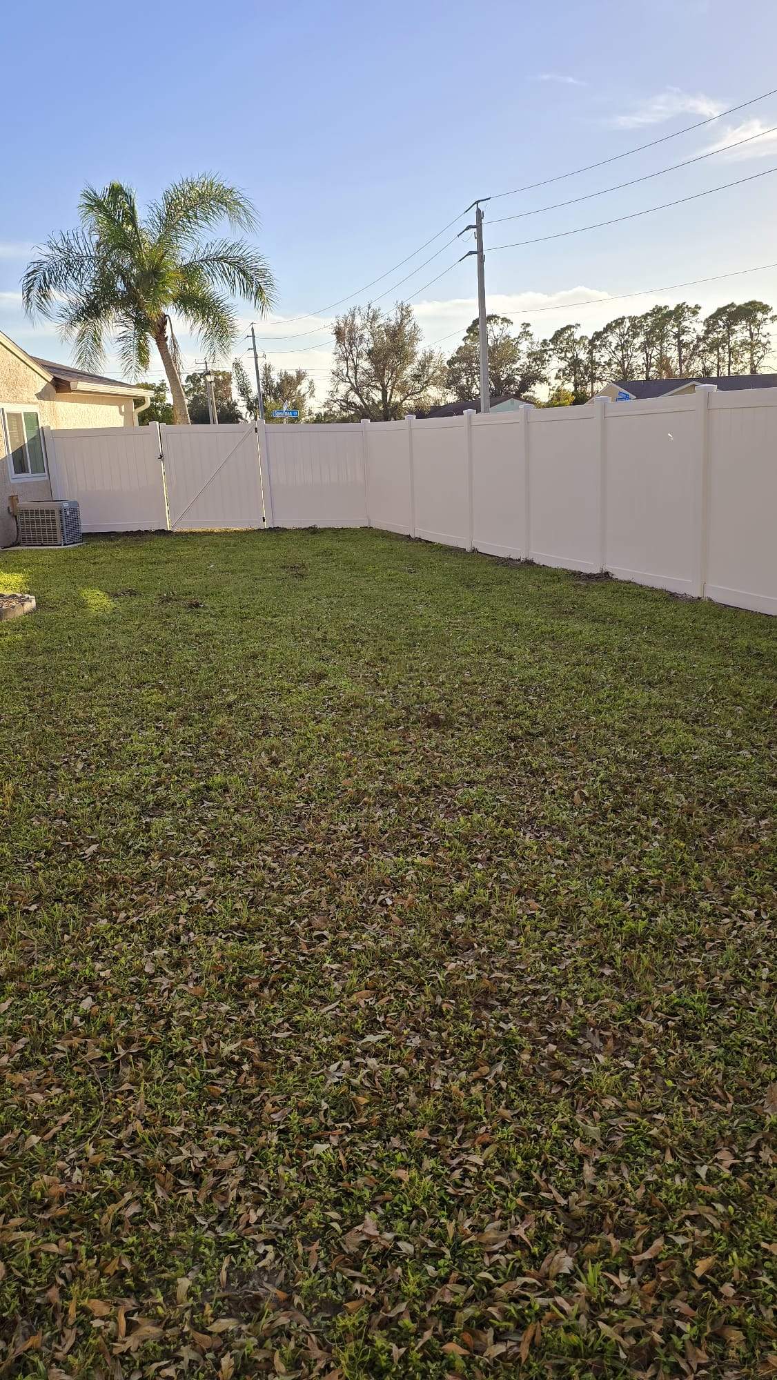 Vinyl Install in North Port by True Fence LLC