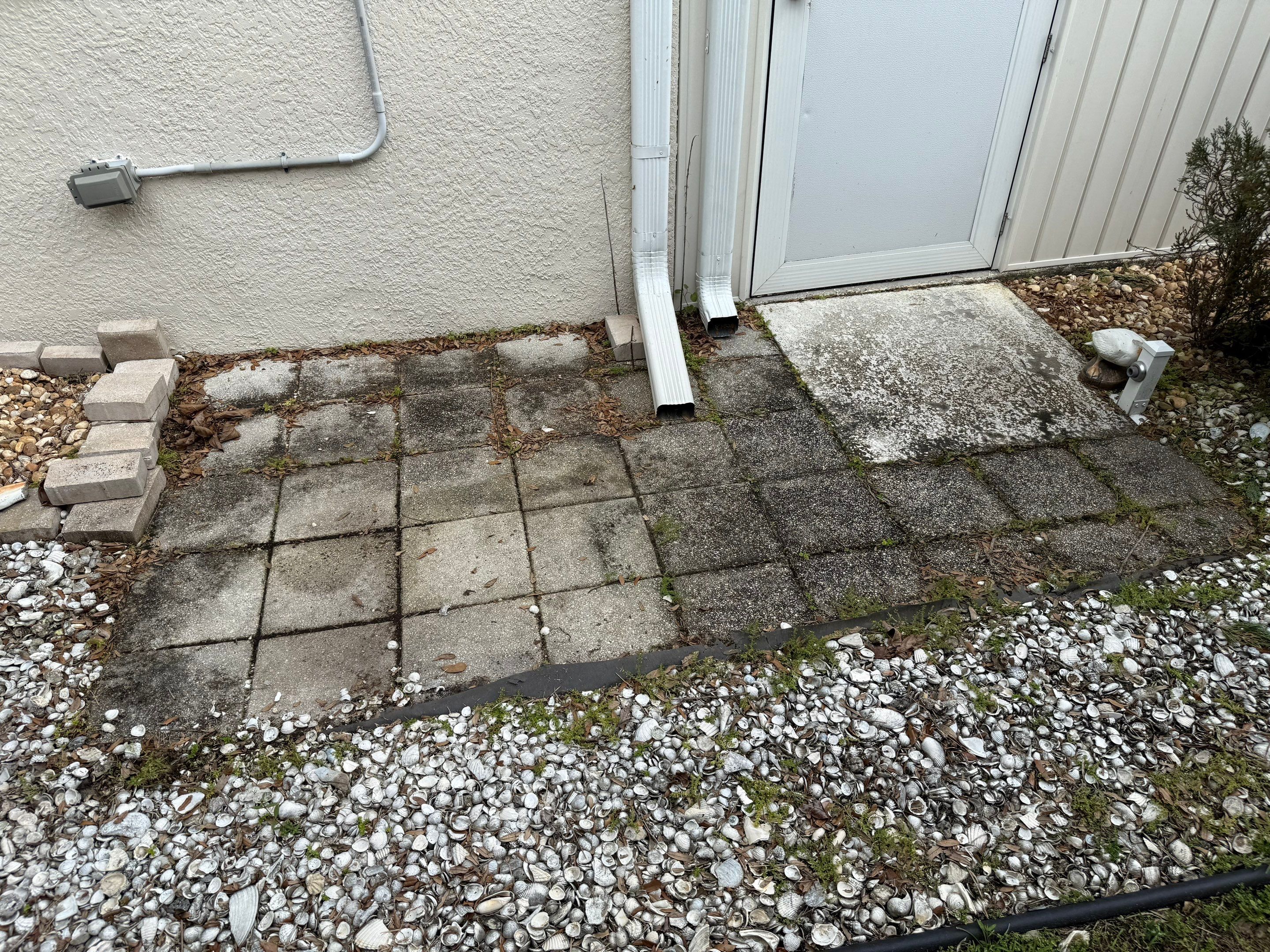Patio, Vinyl Fence, & Partial House Wash in Creekside, Parrish, FL | Sunshine AquaWash by Sunshine AquaWash