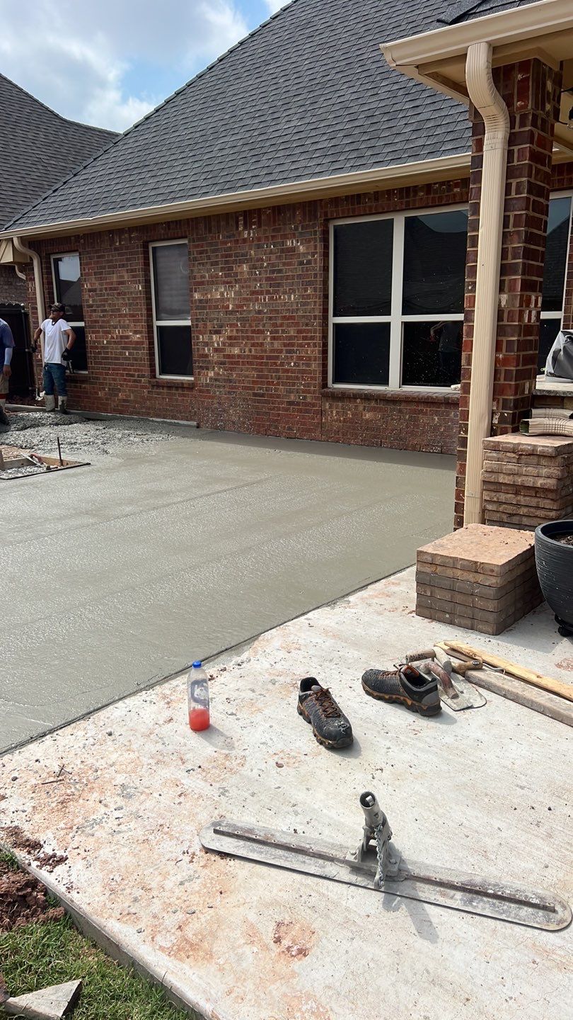 Concrete and Drainage using Concrete by Clays Services Inc