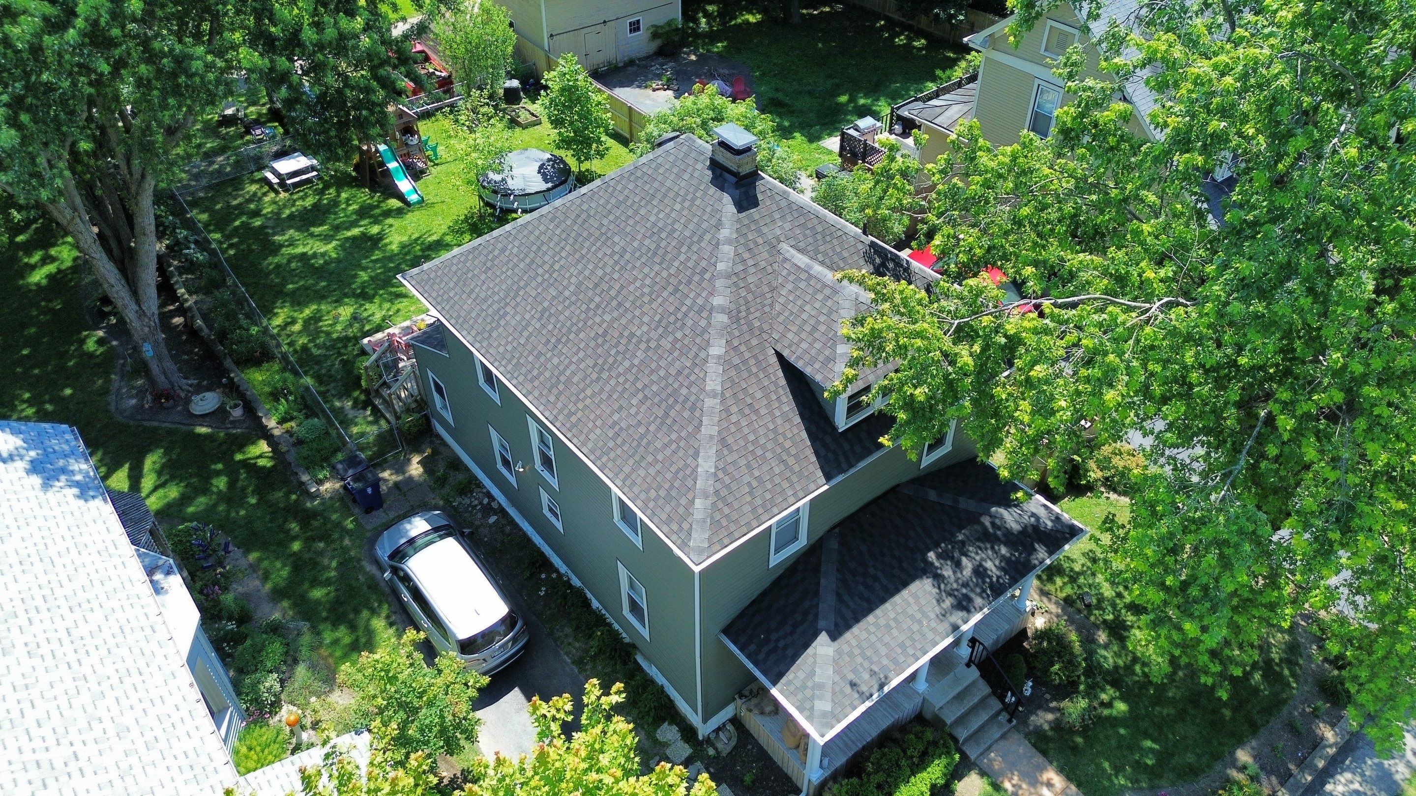 Residential Roofing Installation using Timberline UHDZ Shingles - Appalachian Sky by RoofX 
