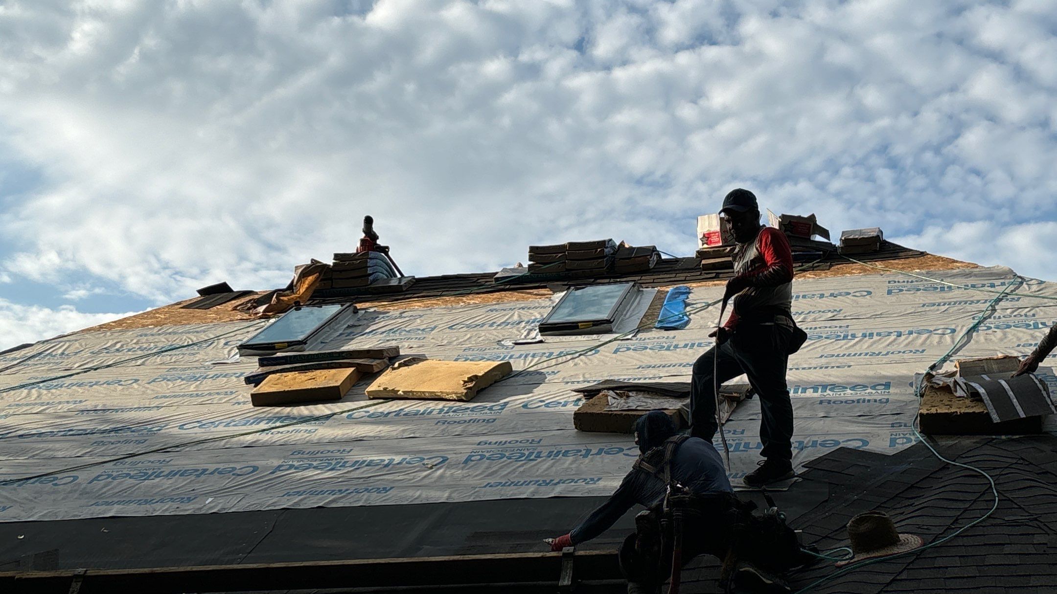 Roof Replacement using CertainTeed Landmark by 180 Contractors
