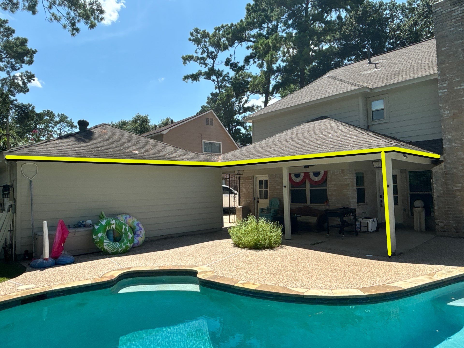 Hail Damage using Owen's Corning Duration (Lifetime) Shingles by Roof Repair Services LLC