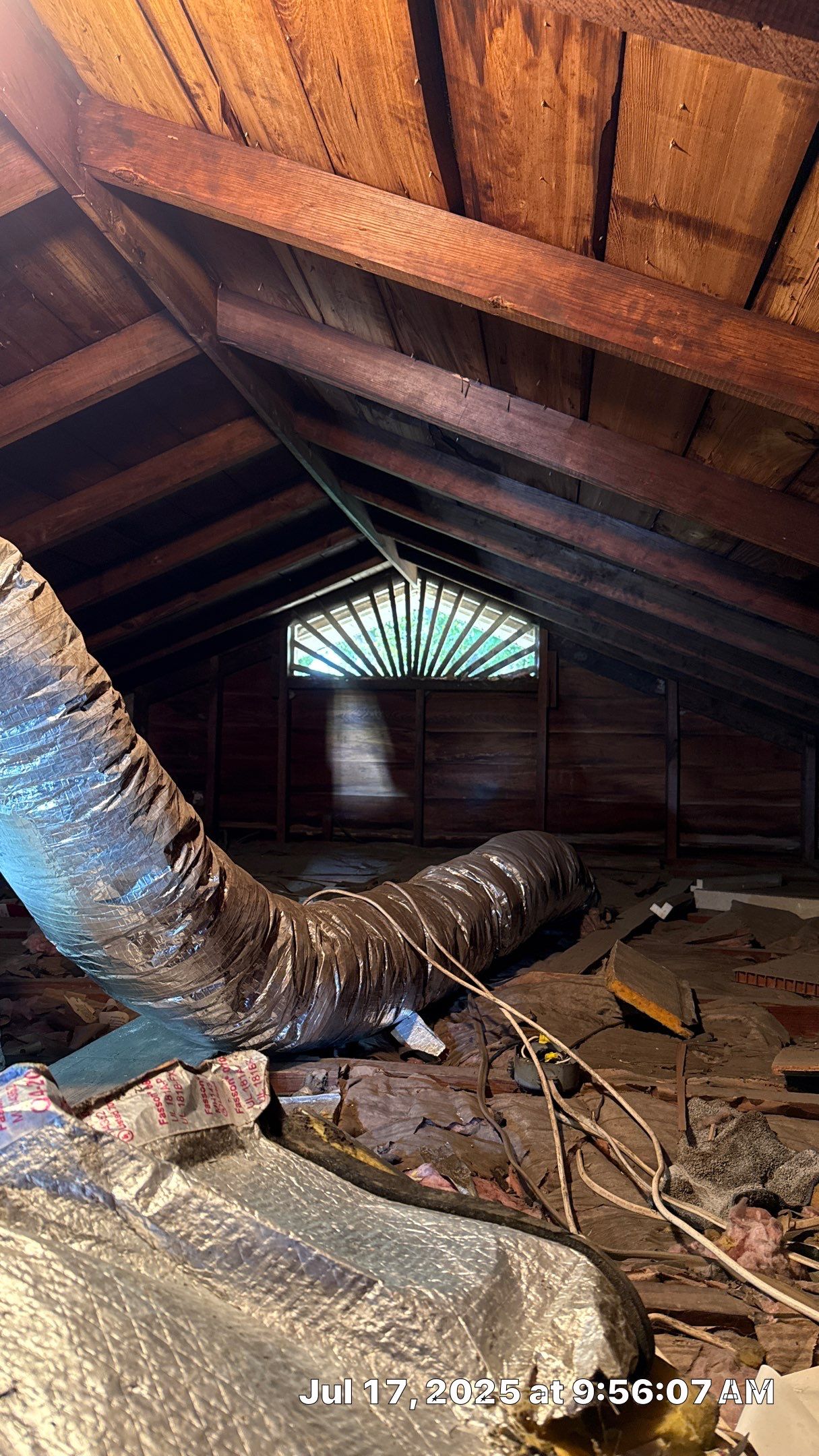 Mold Assessment in a 100+ year old house by Building performance Solutions LLC