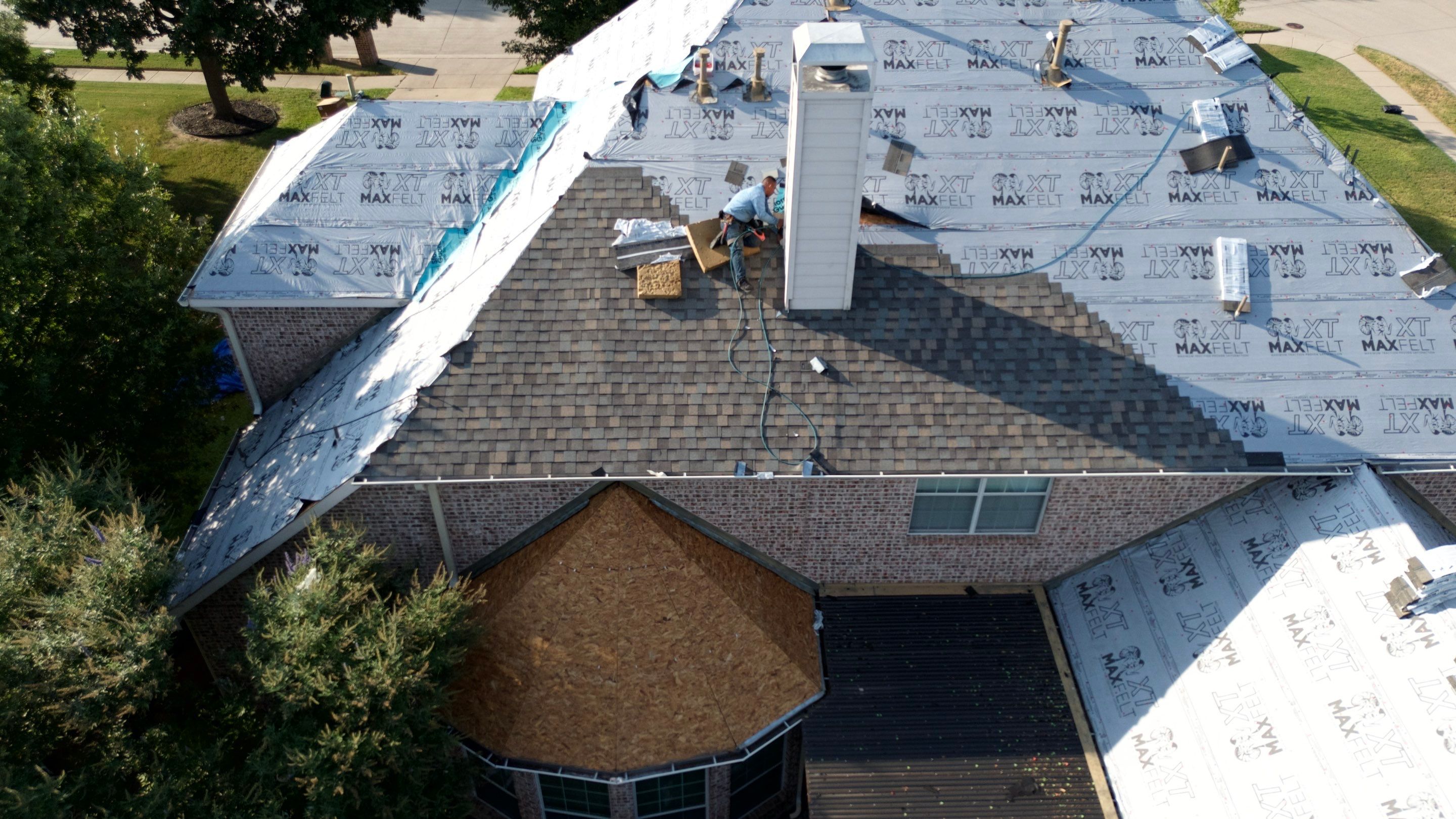 Residential Roofing Installation using IKO Nordic Class 4 by Becker Roofing and Exteriors