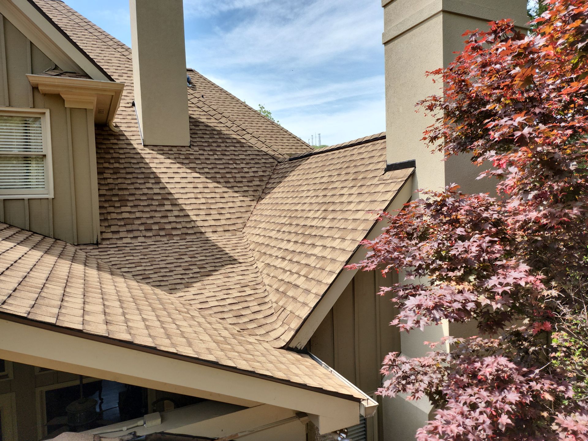 Radical color change! 🎨 by Georgia Roof Advisors