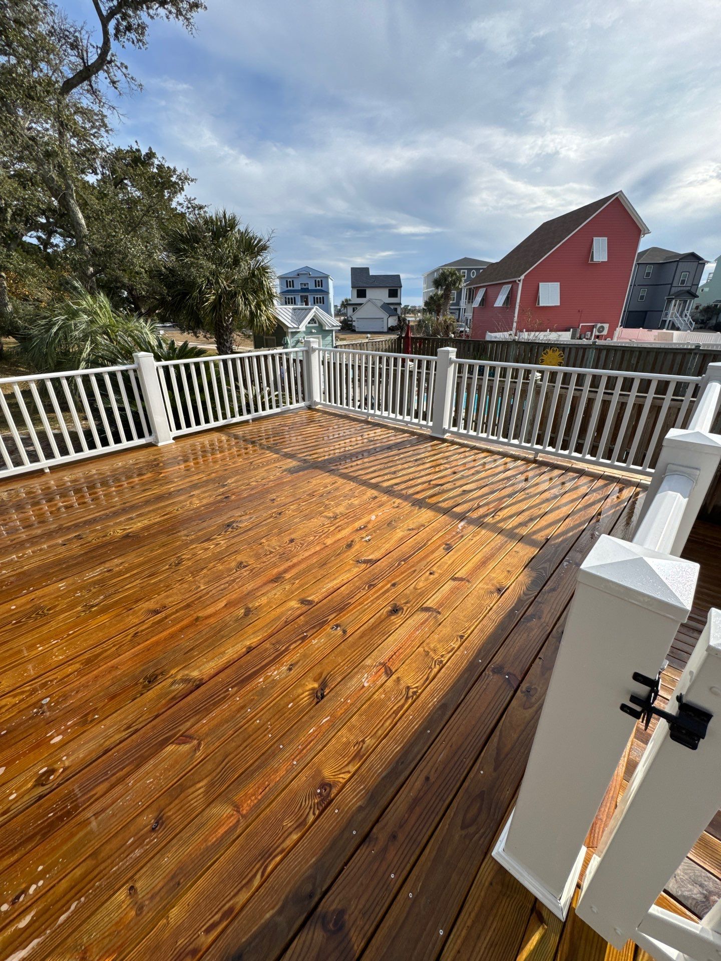 Weathered Deck using Wood Sealant by DuraSeal