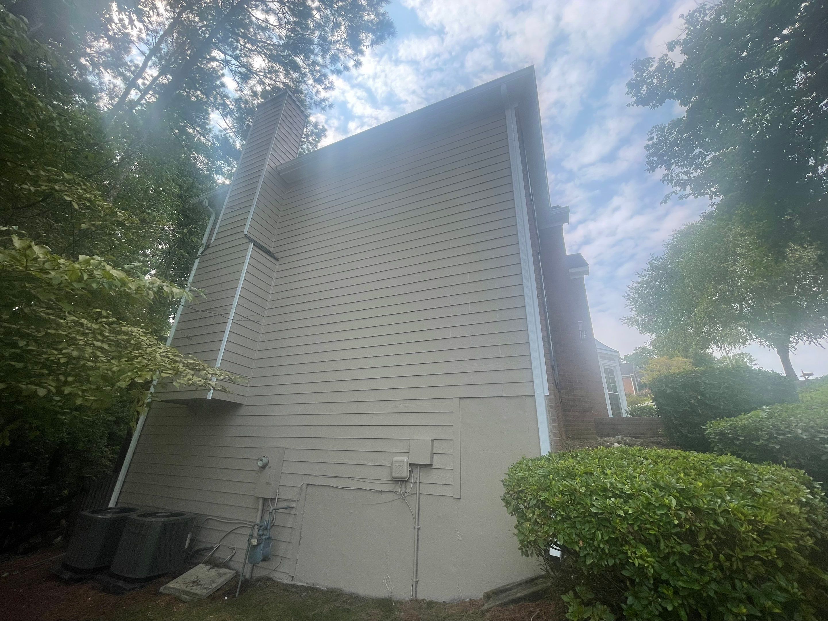 Exterior Painting and Siding Wood Rot Repair in Kennesaw by Swift Home Renovations