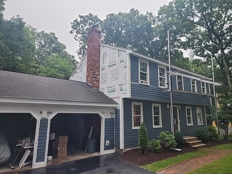 James Hardie in Milford, MA by UBrothers Construction