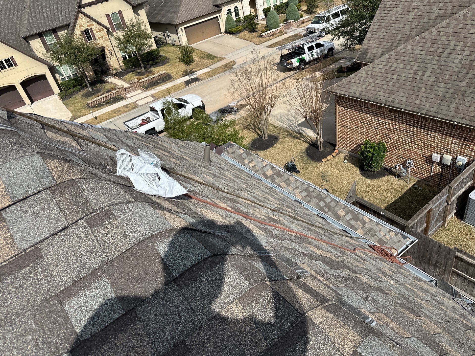 Roof Replacement in Cypress after Customer sustained Hail Damage! by Core Four Roofing