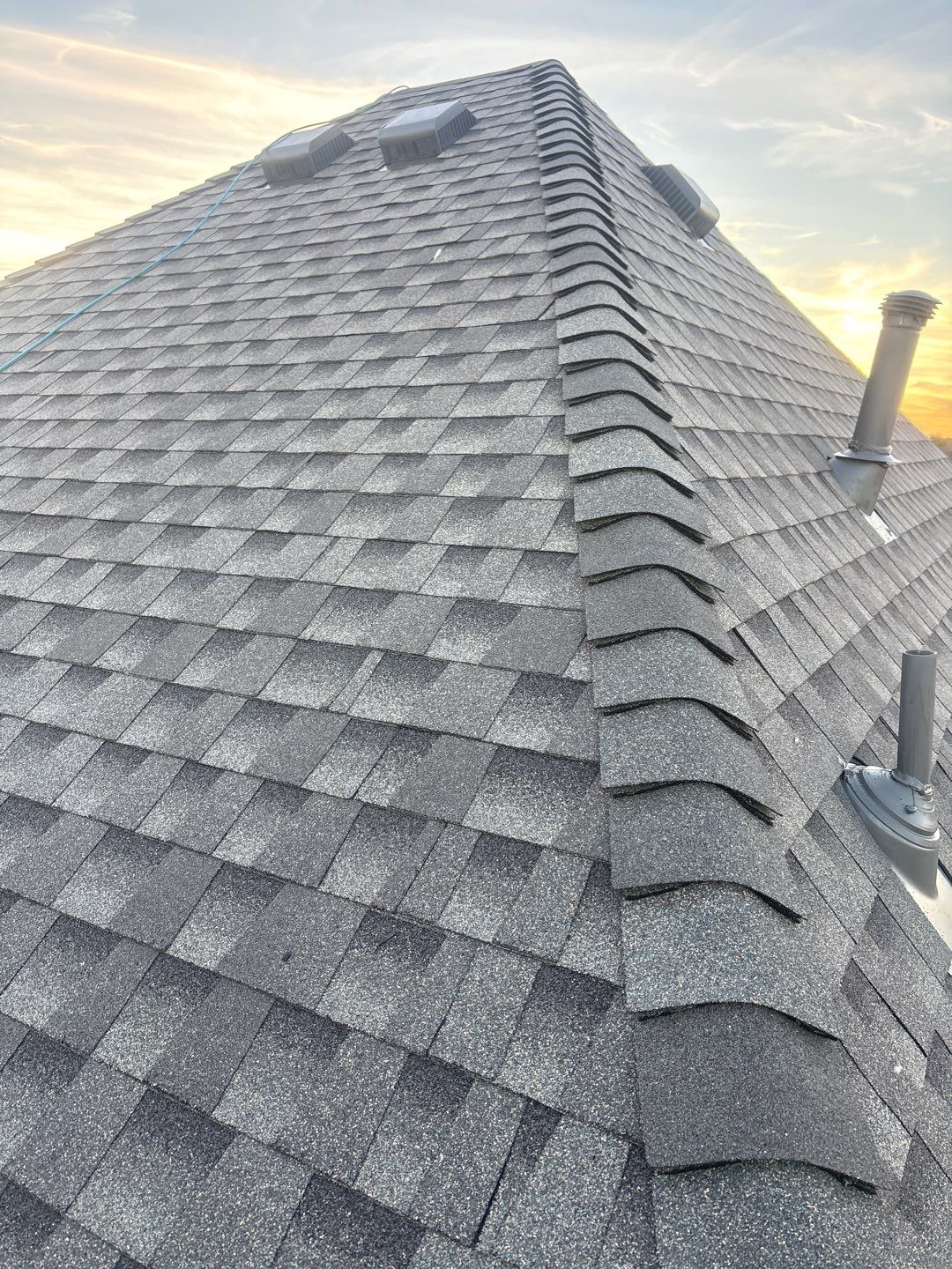 Residential Roof Replacement using GAF HDZ - Weathered Wood by Elite Roofing LLC