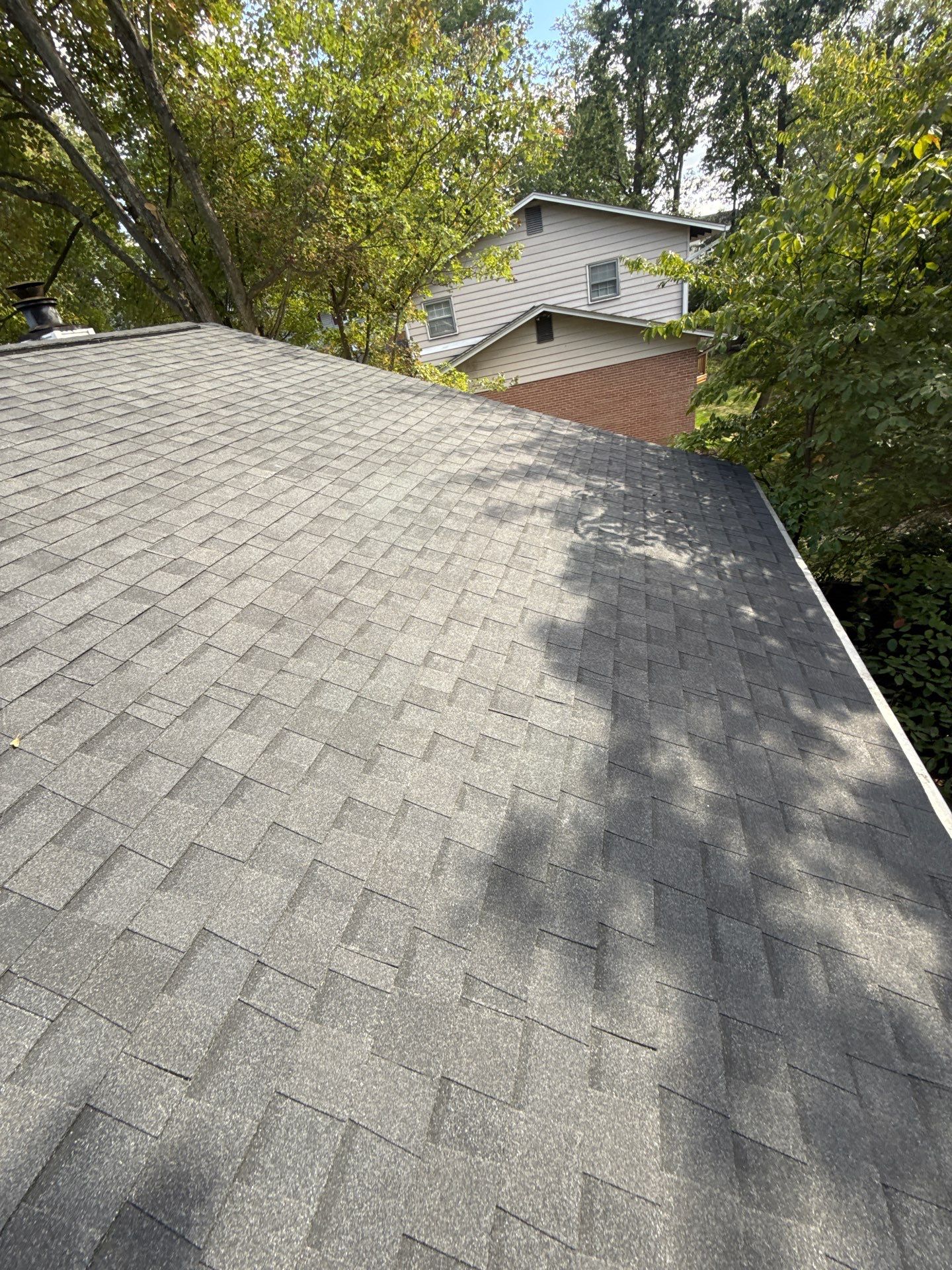 Falls Church: Residential Roof Replacement with CertainTeed Landmark in Moire Black  by RM Banning, Inc.